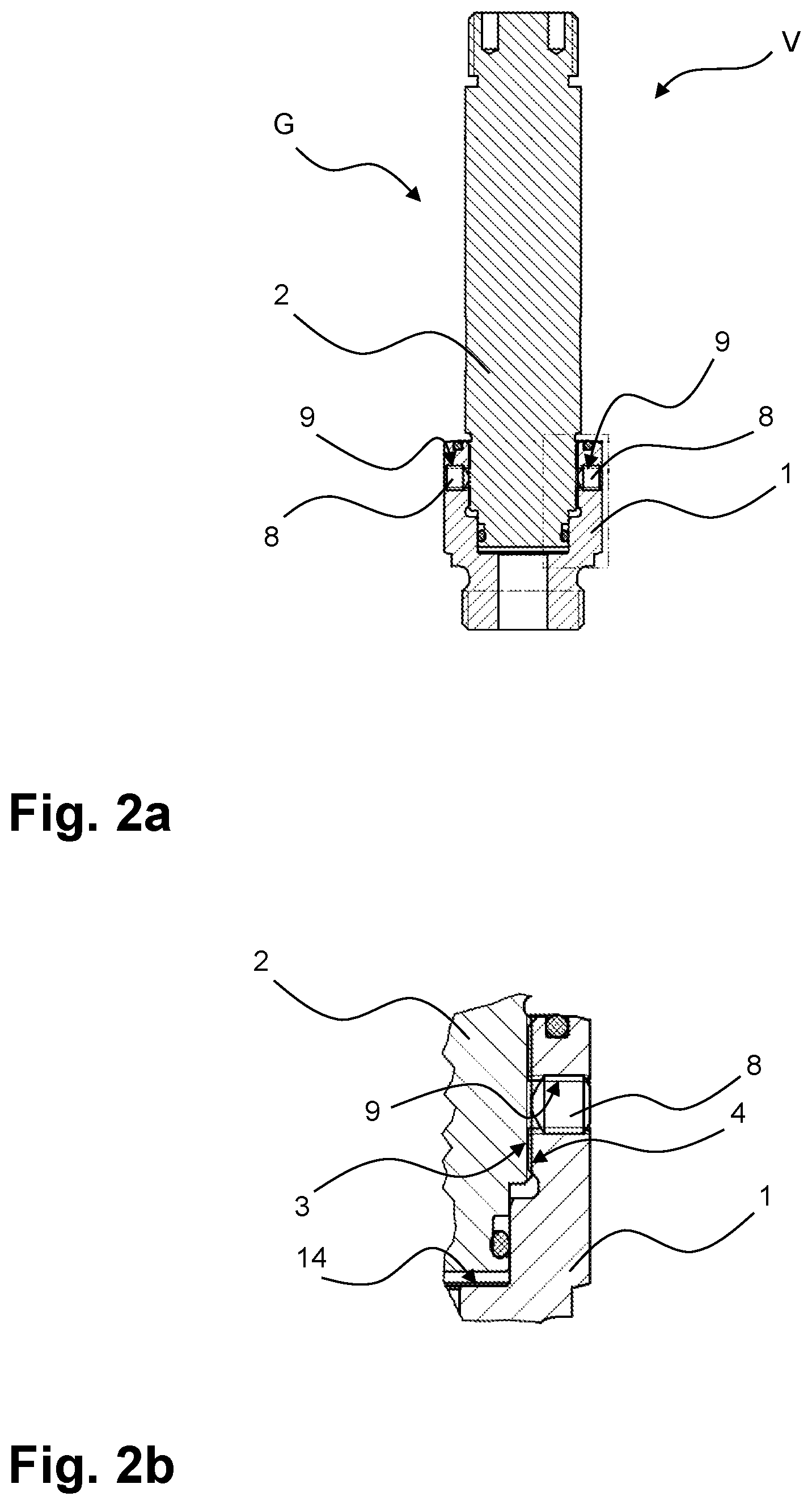 Patent US12345347 Figure 2 – Housing unit for a hydraulic valve and hydraulic valve