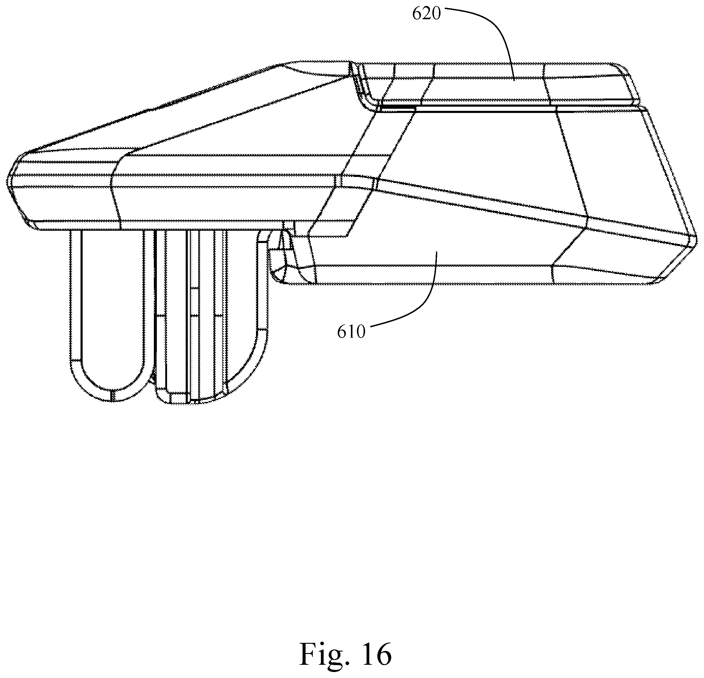 Patent US12345353 Figure 16 – Safety handle for faucet