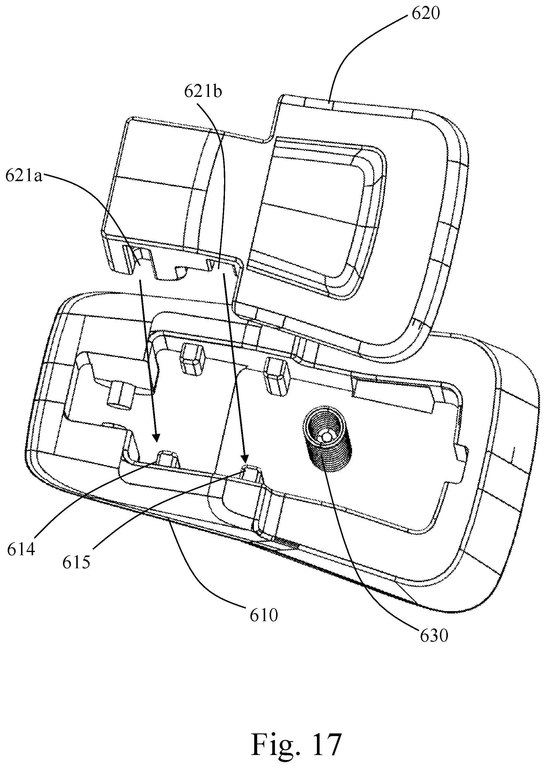 Patent US12345353 Figure 17 – Safety handle for faucet