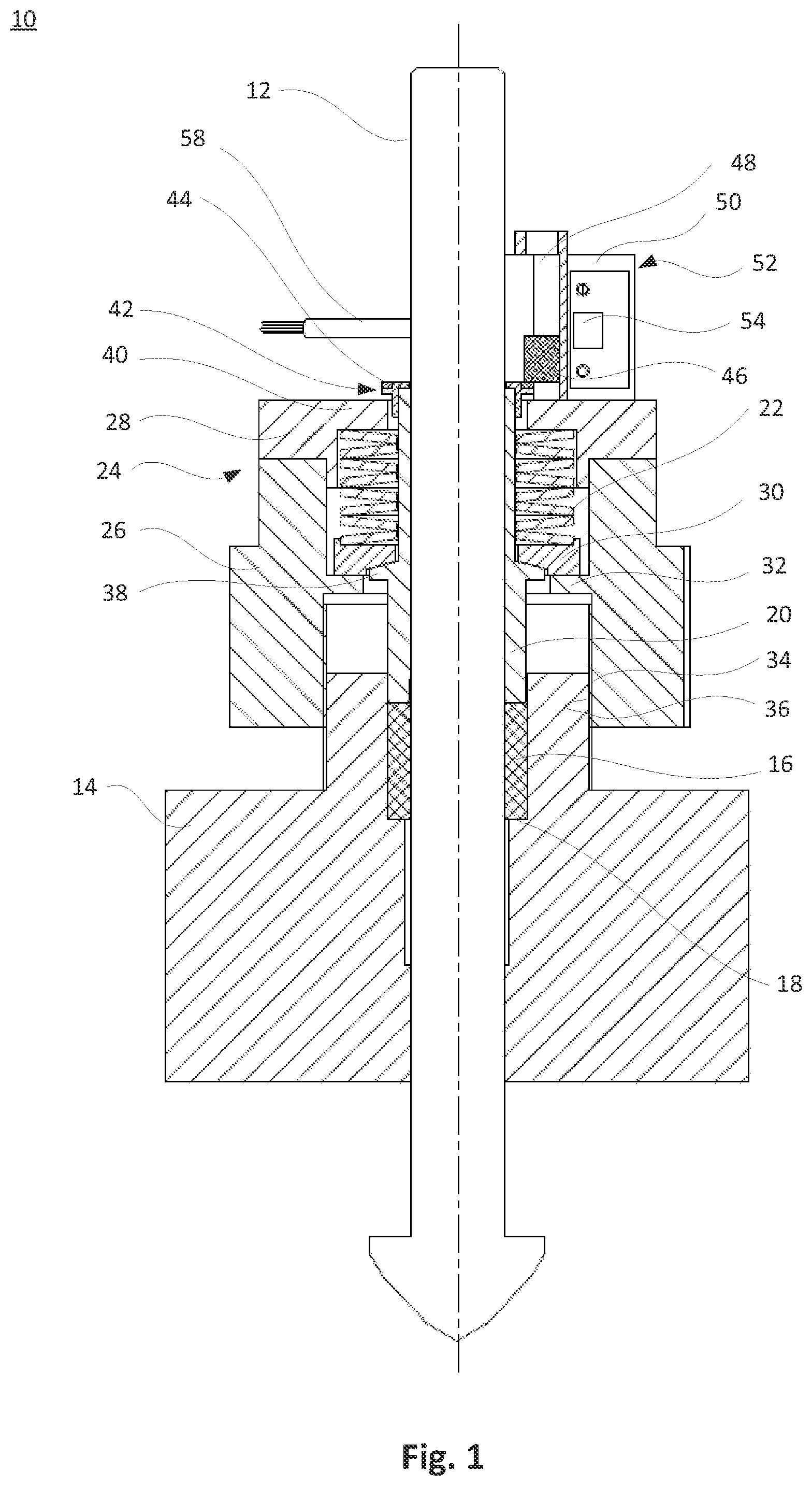 Patent US12345356 — Control valve unit — Figure 1