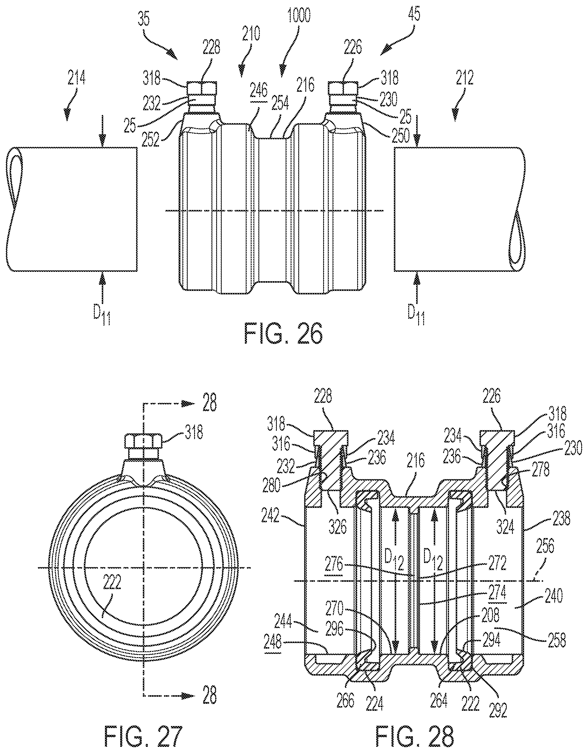 Patent US12345357 Figure 9 – Fitting with positive installation indicator assembly