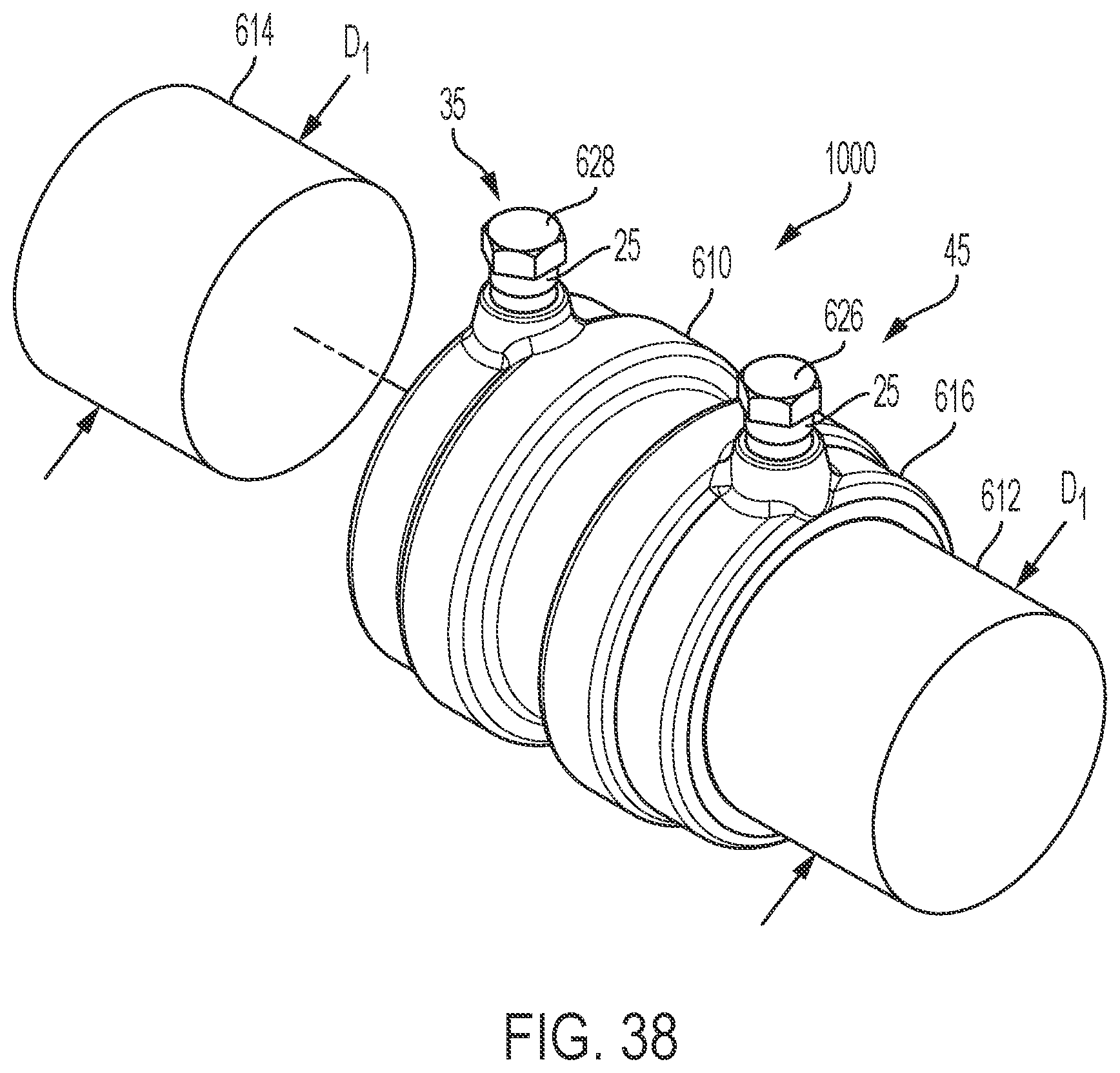 Patent US12345357 Figure 13 – Fitting with positive installation indicator assembly
