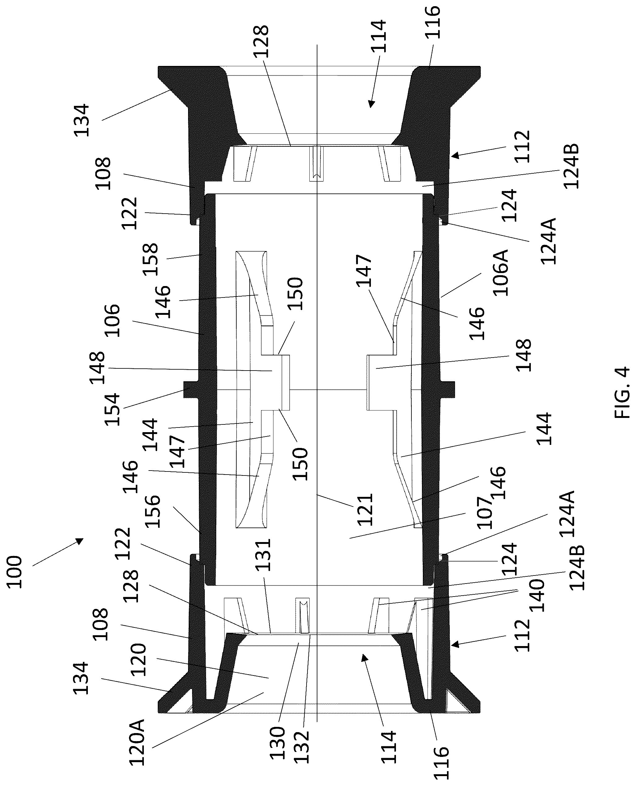 Patent US12345359 Figure 4 – Tube coupling
