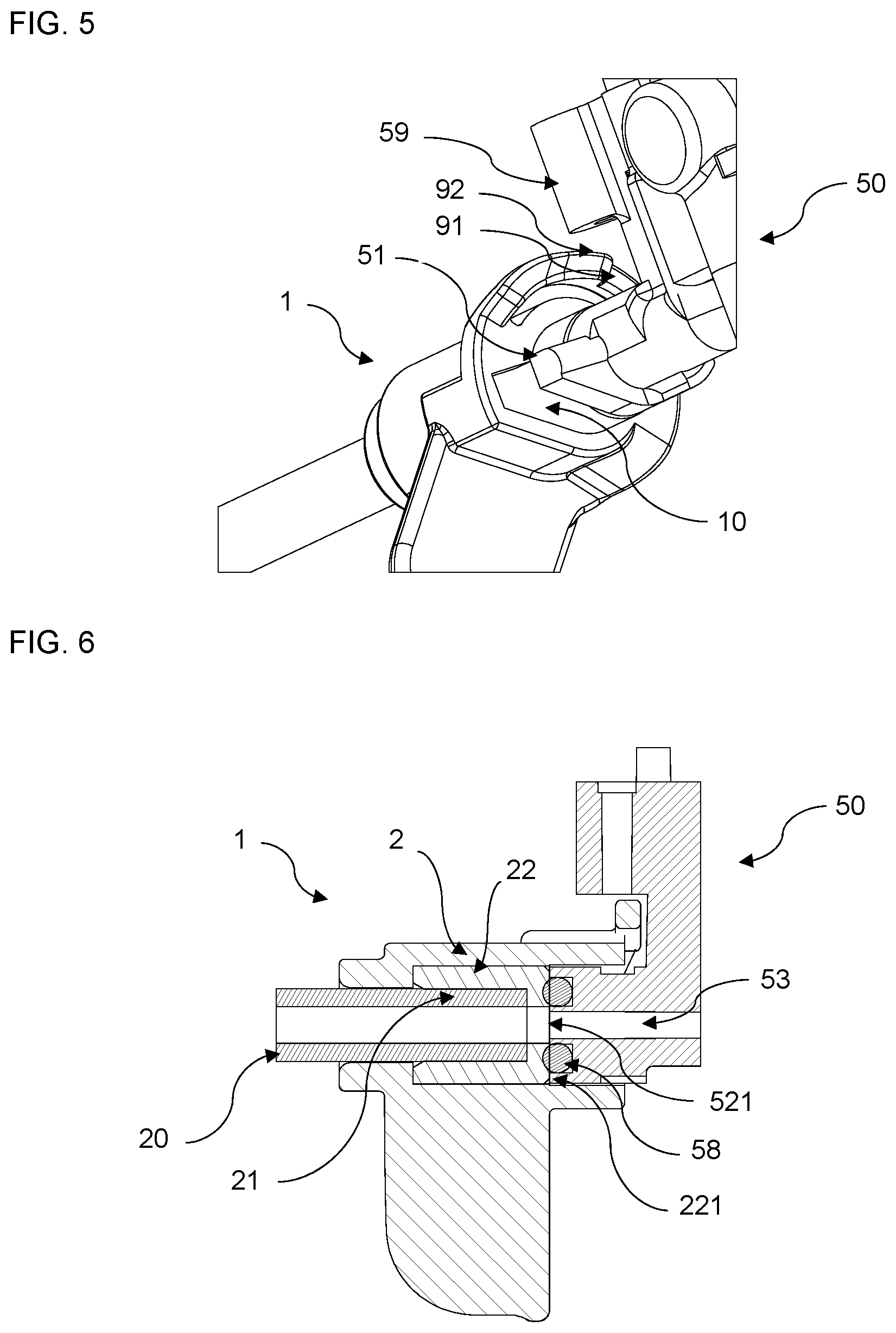 Patent US12345362 Figure 3 – Hose coupling and method for use in analysis systems