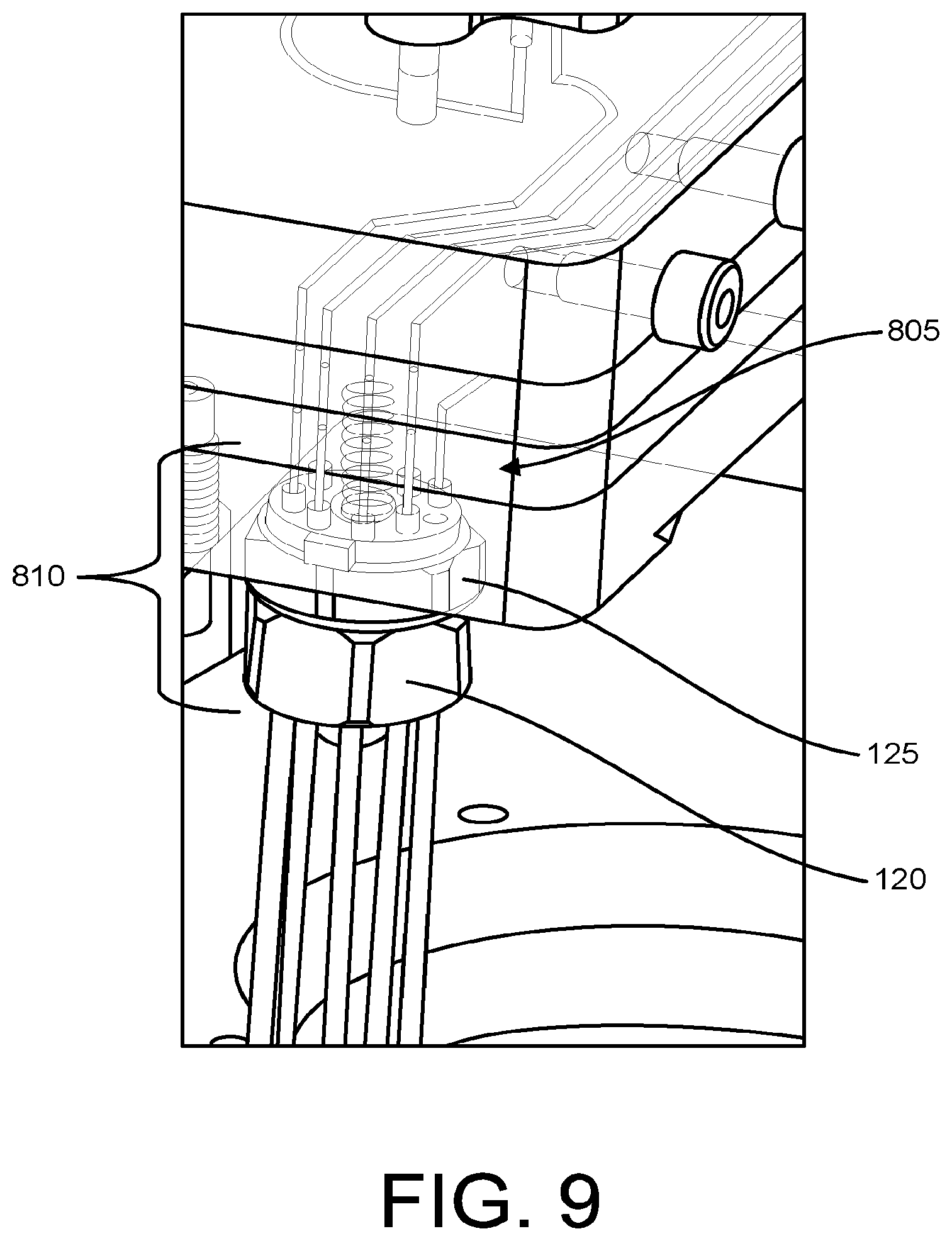Patent US12345363 Figure 8 – Multiport disconnect couplings