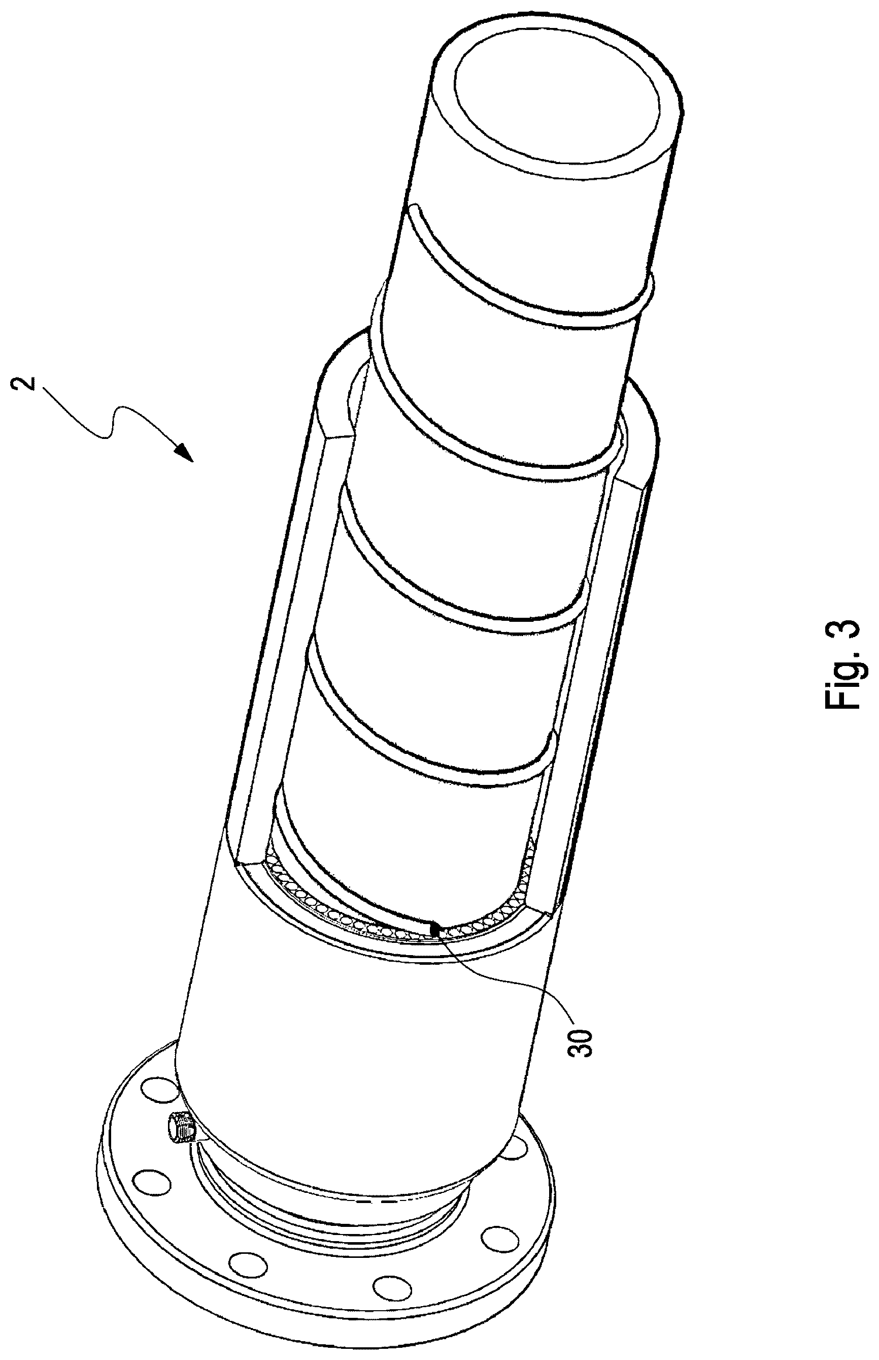 Patent US12345364 Figure 3 – Coupling for double-walled hoses
