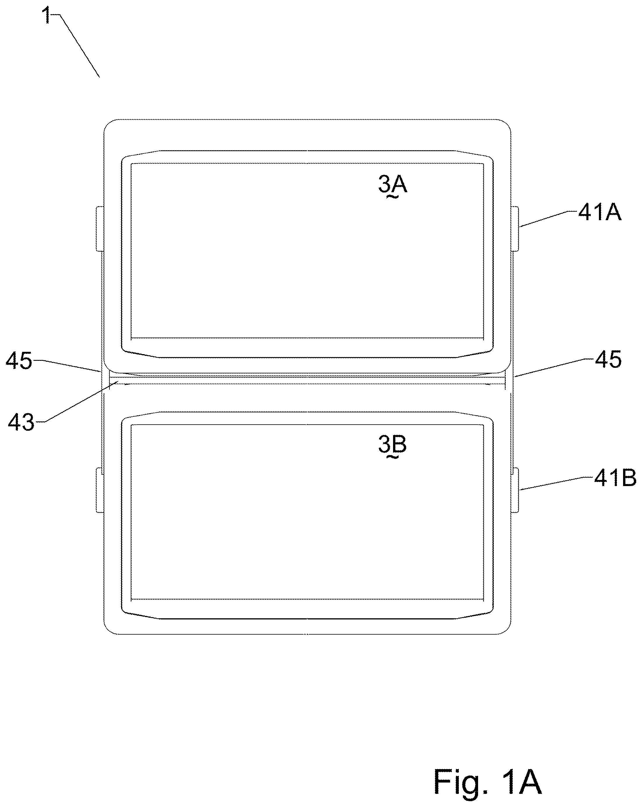 Patent US12345369 Figure 1 – Securely fixable vehicular display mounting system