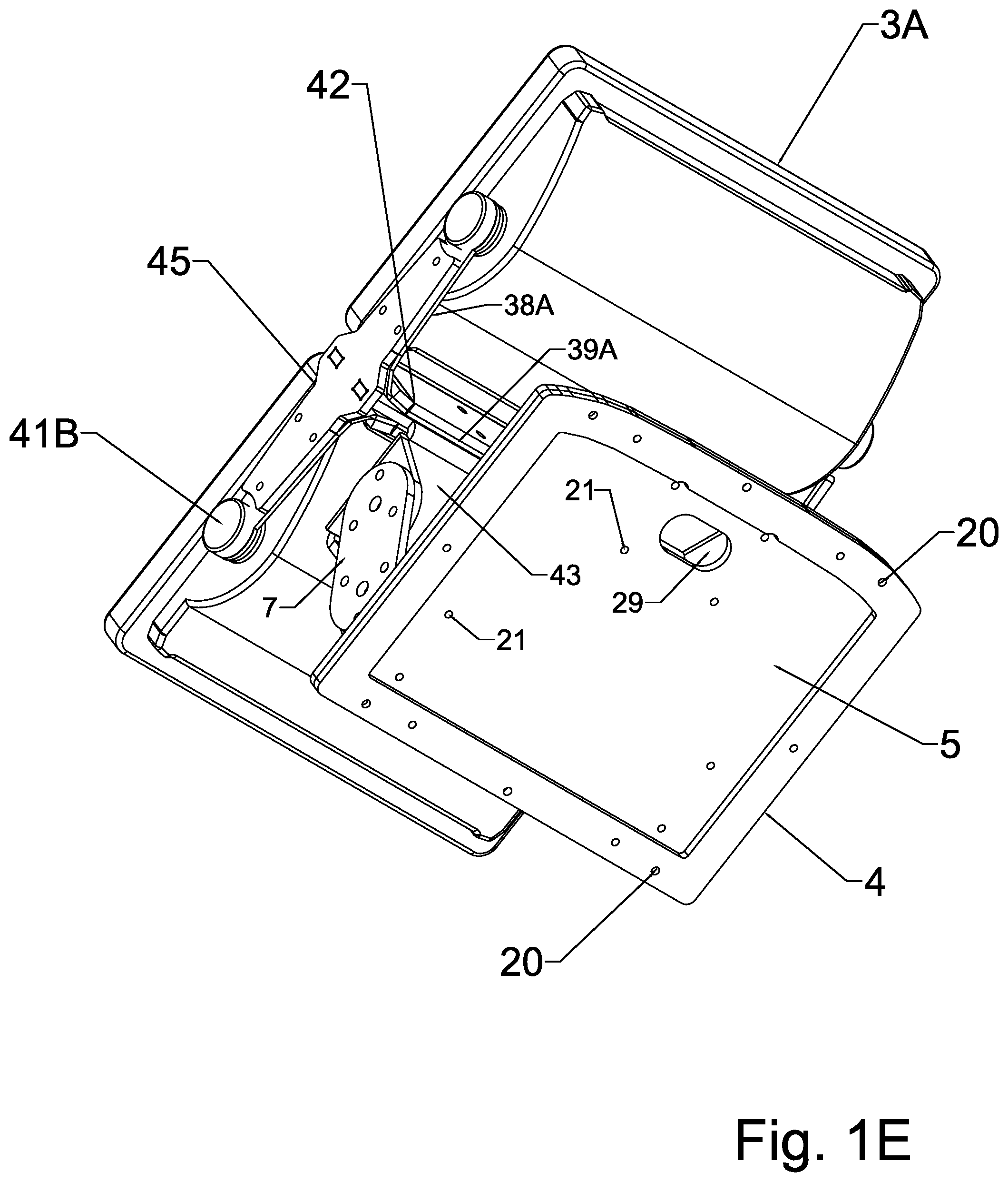 Patent US12345369 Figure 5 – Securely fixable vehicular display mounting system