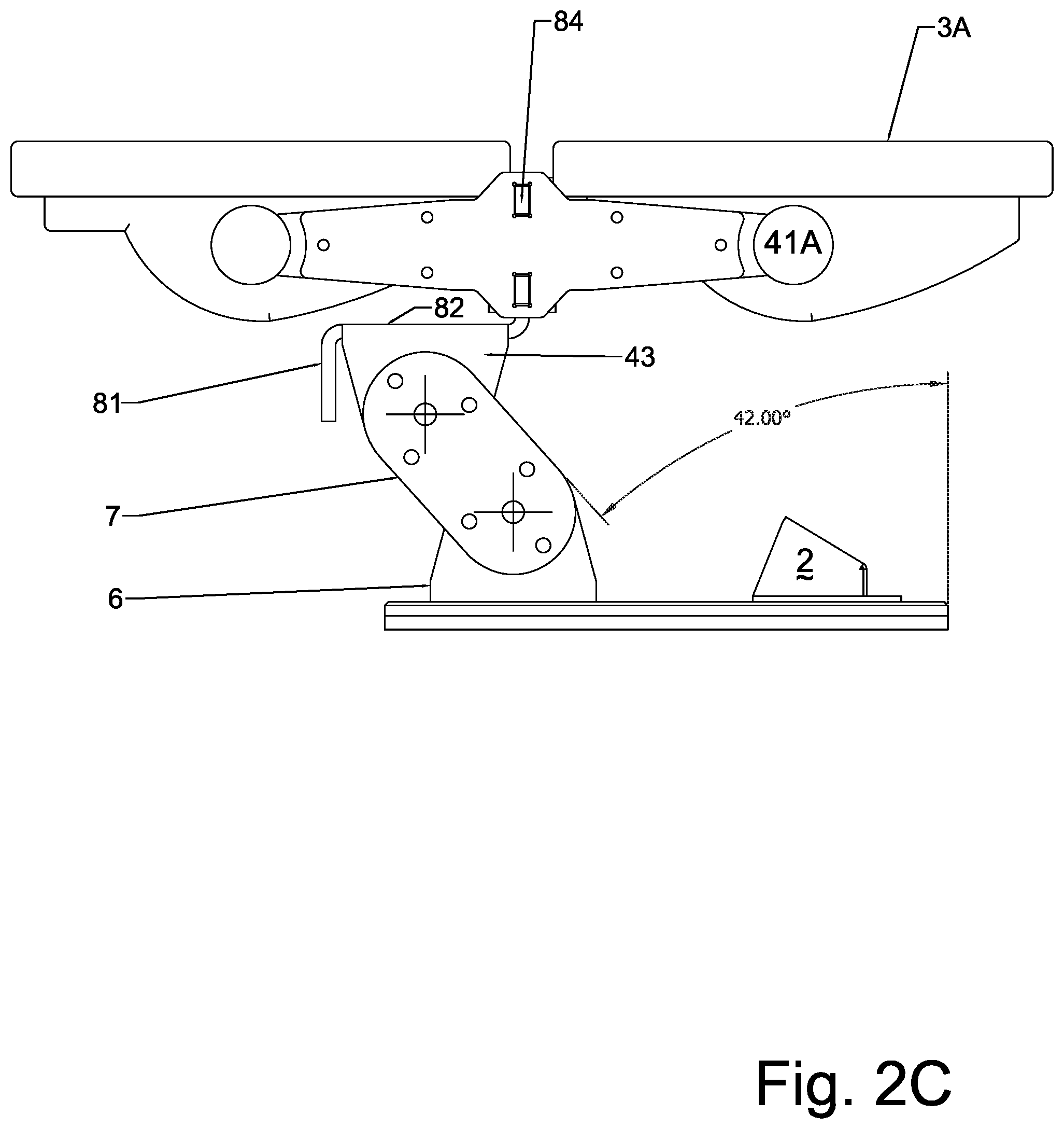 Patent US12345369 Figure 8 – Securely fixable vehicular display mounting system
