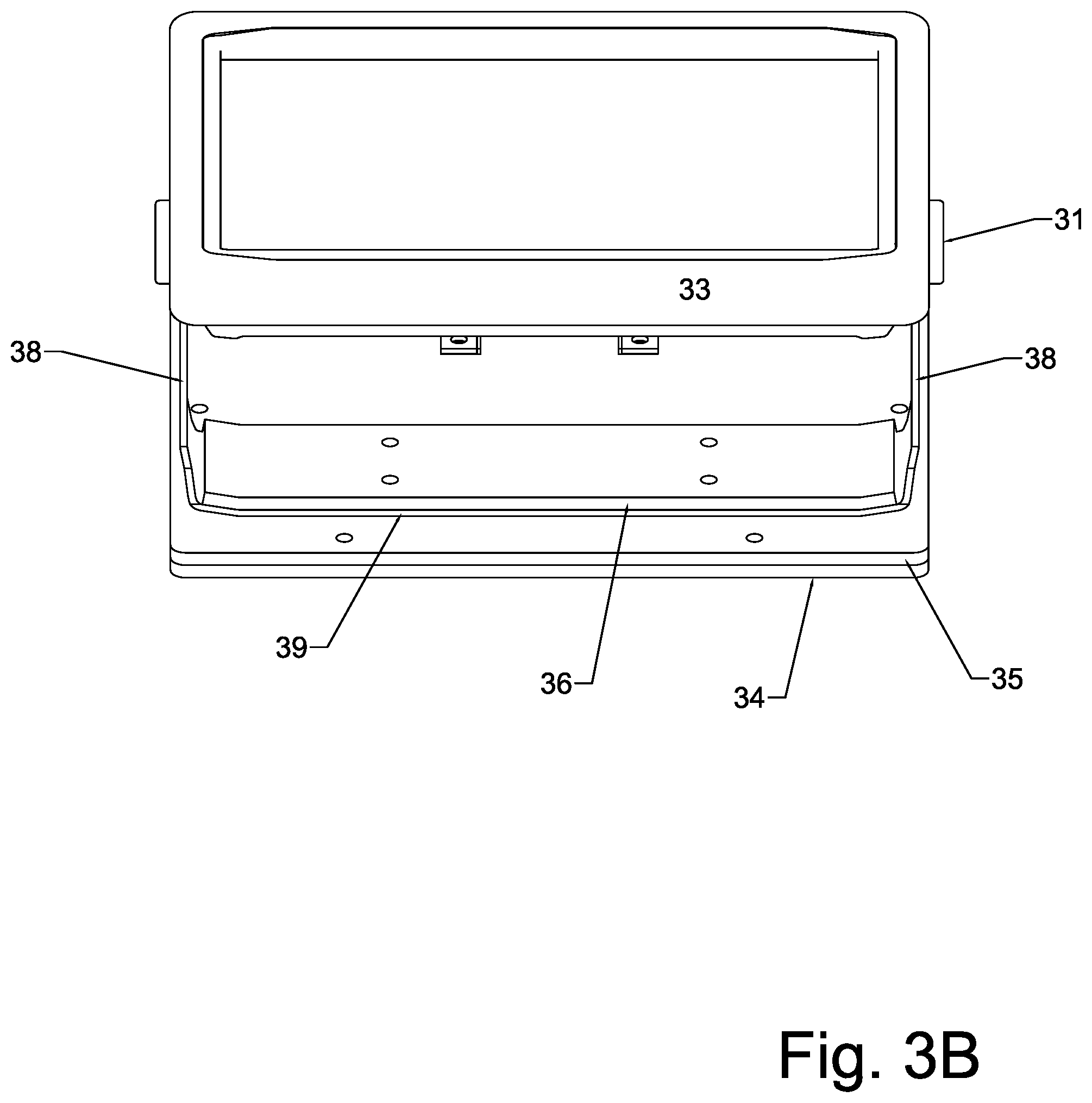 Patent US12345369 Figure 11 – Securely fixable vehicular display mounting system