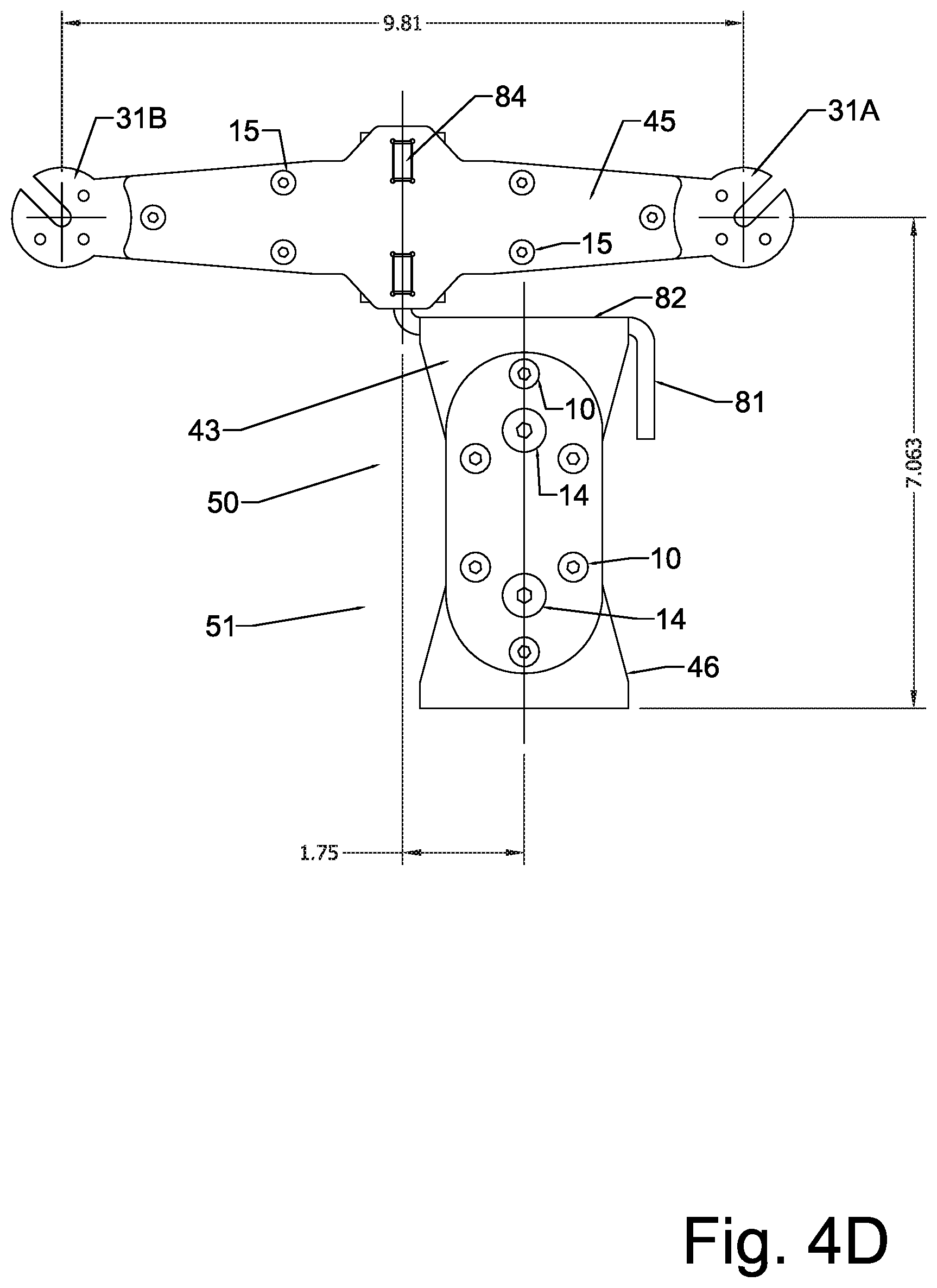 Patent US12345369 Figure 17 – Securely fixable vehicular display mounting system
