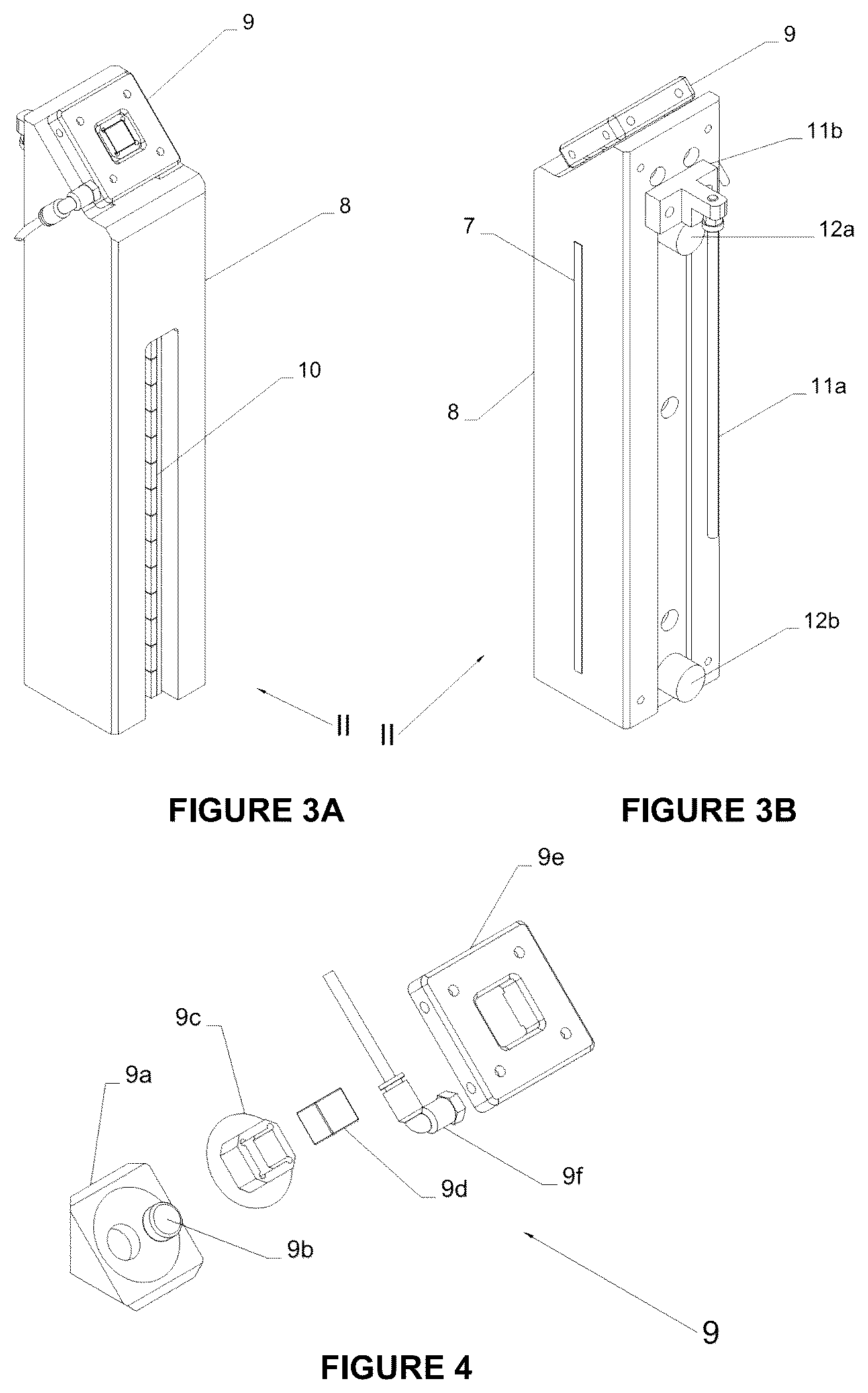 Patent US12345371 Figure 3 – Three degrees of freedom (3DoFs) precision positioning wedge air bearing stage system (WABSS)