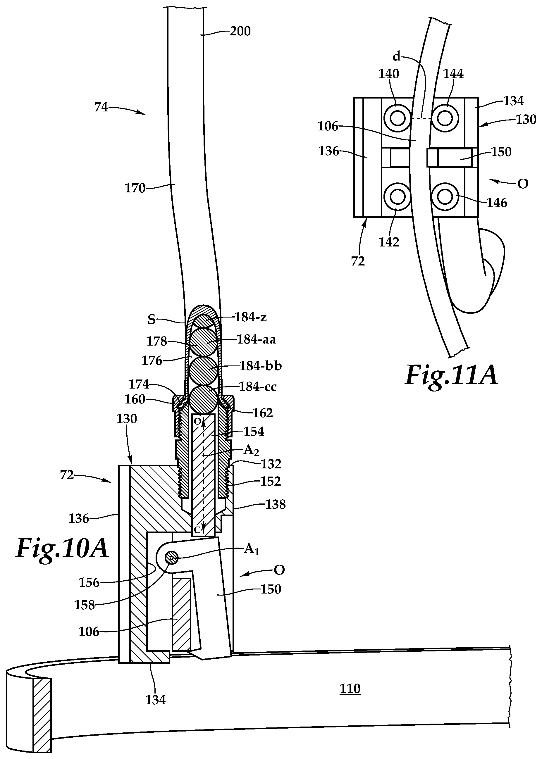 Patent US12345373 Figure 4 – Base station assembly for an operating room table