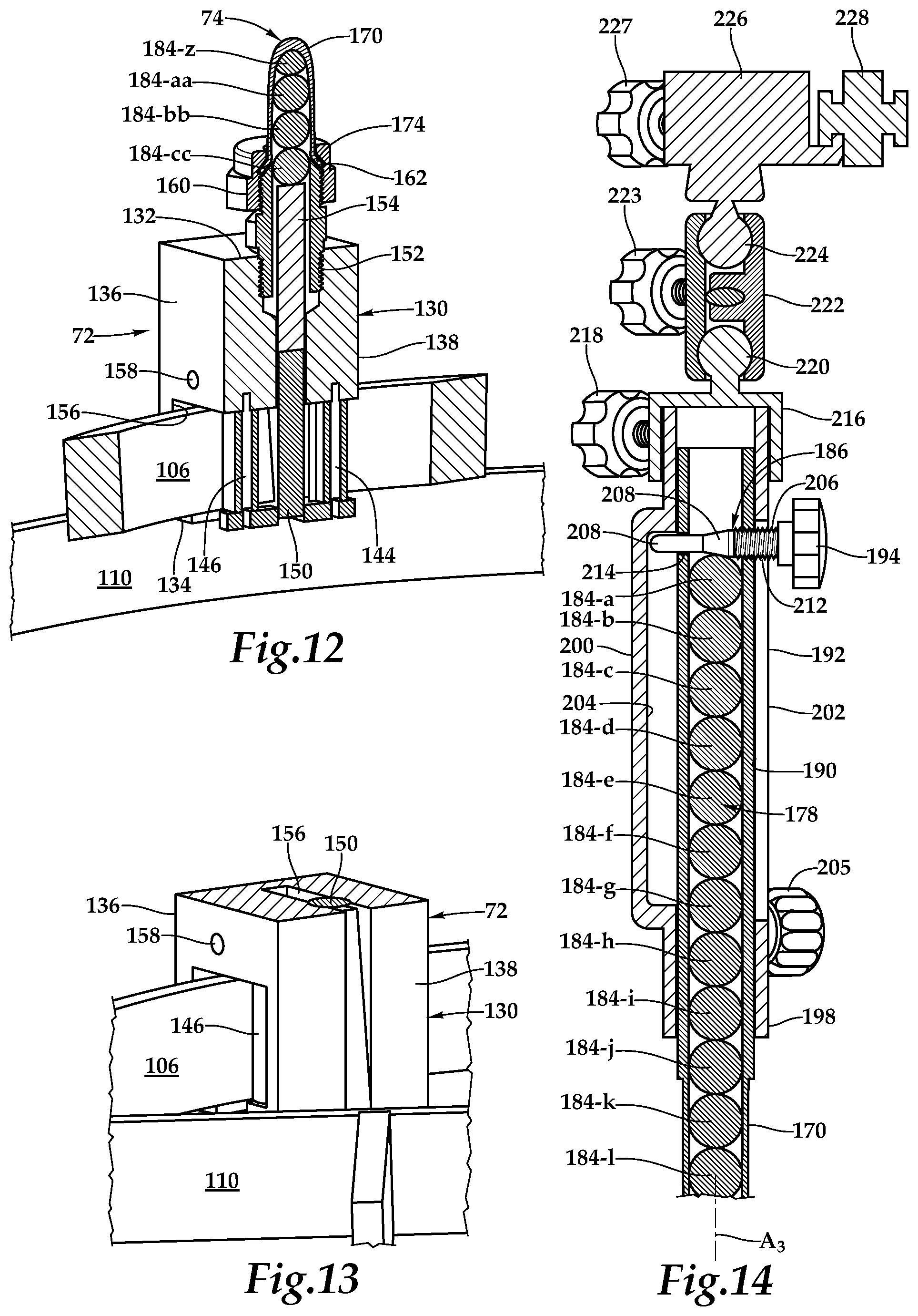Patent US12345373 Figure 6 – Base station assembly for an operating room table