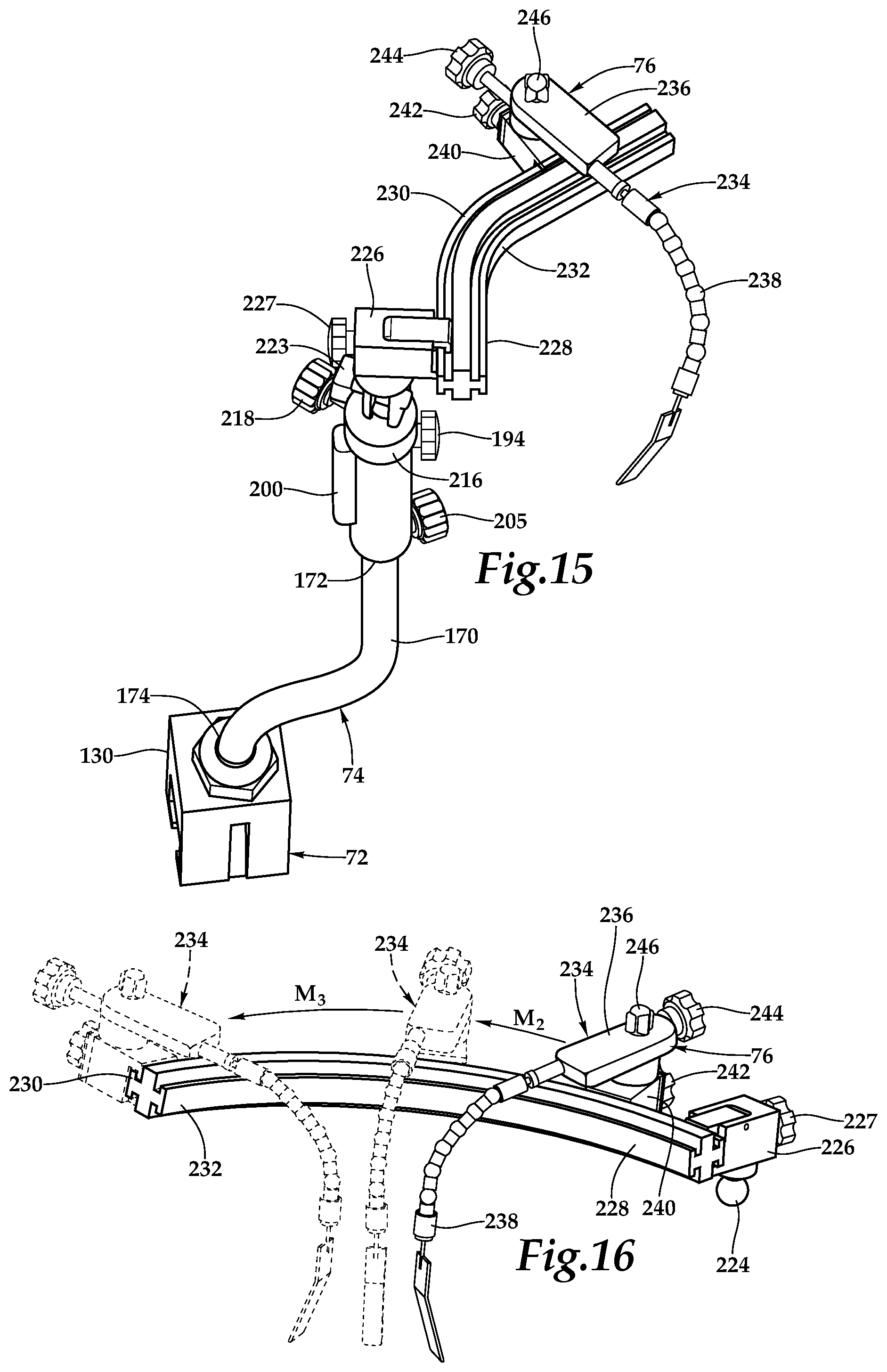 Patent US12345373 Figure 7 – Base station assembly for an operating room table
