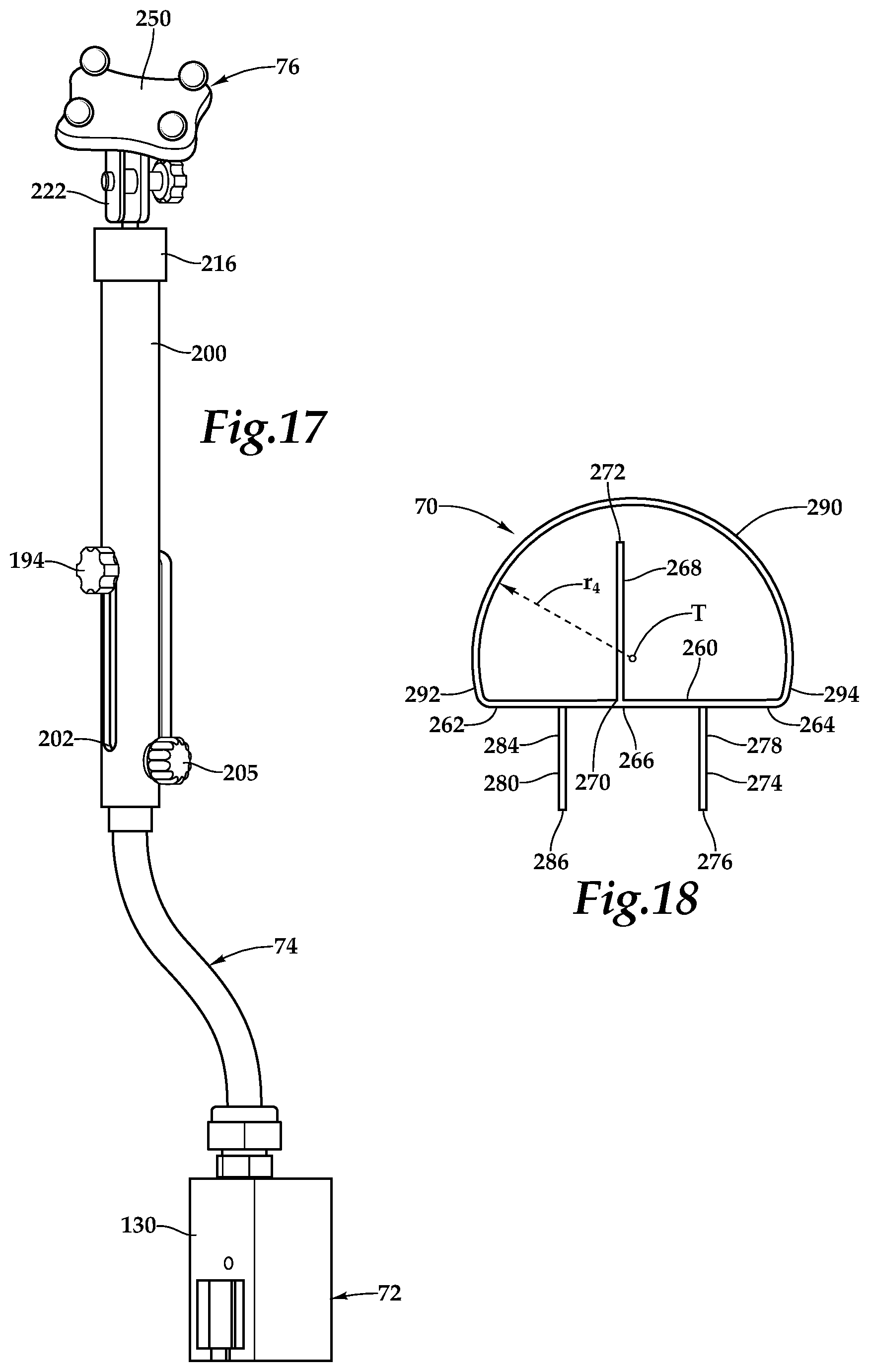 Patent US12345373 Figure 8 – Base station assembly for an operating room table