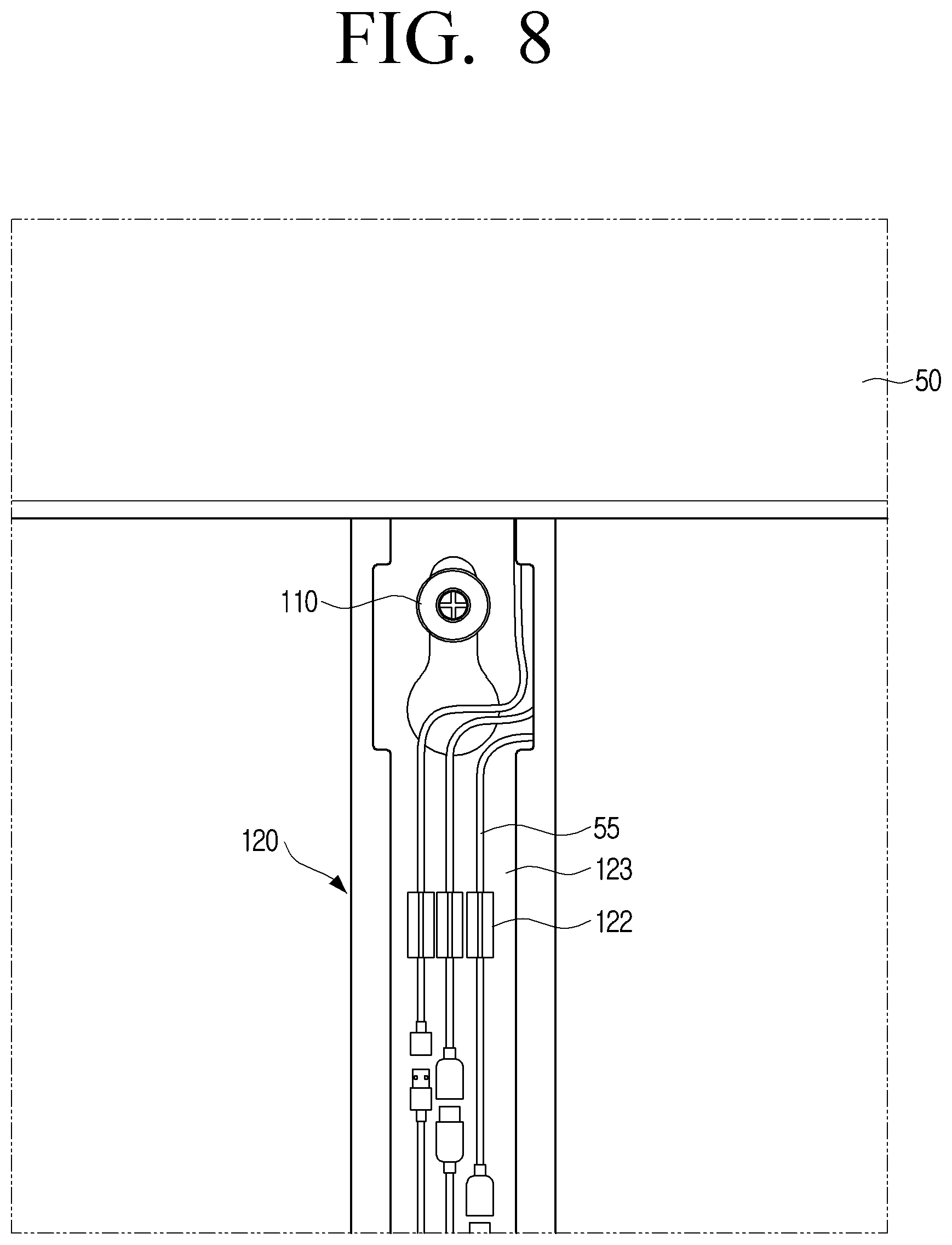 Patent US12345374 Figure 9 – Wall mount for display apparatus and installation method thereof