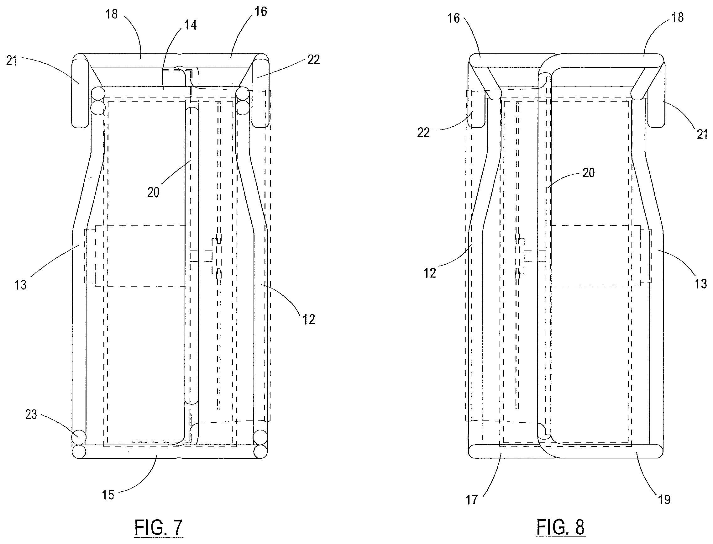 Patent US12345375 Figure 5 – Support frame for positive pressure blower