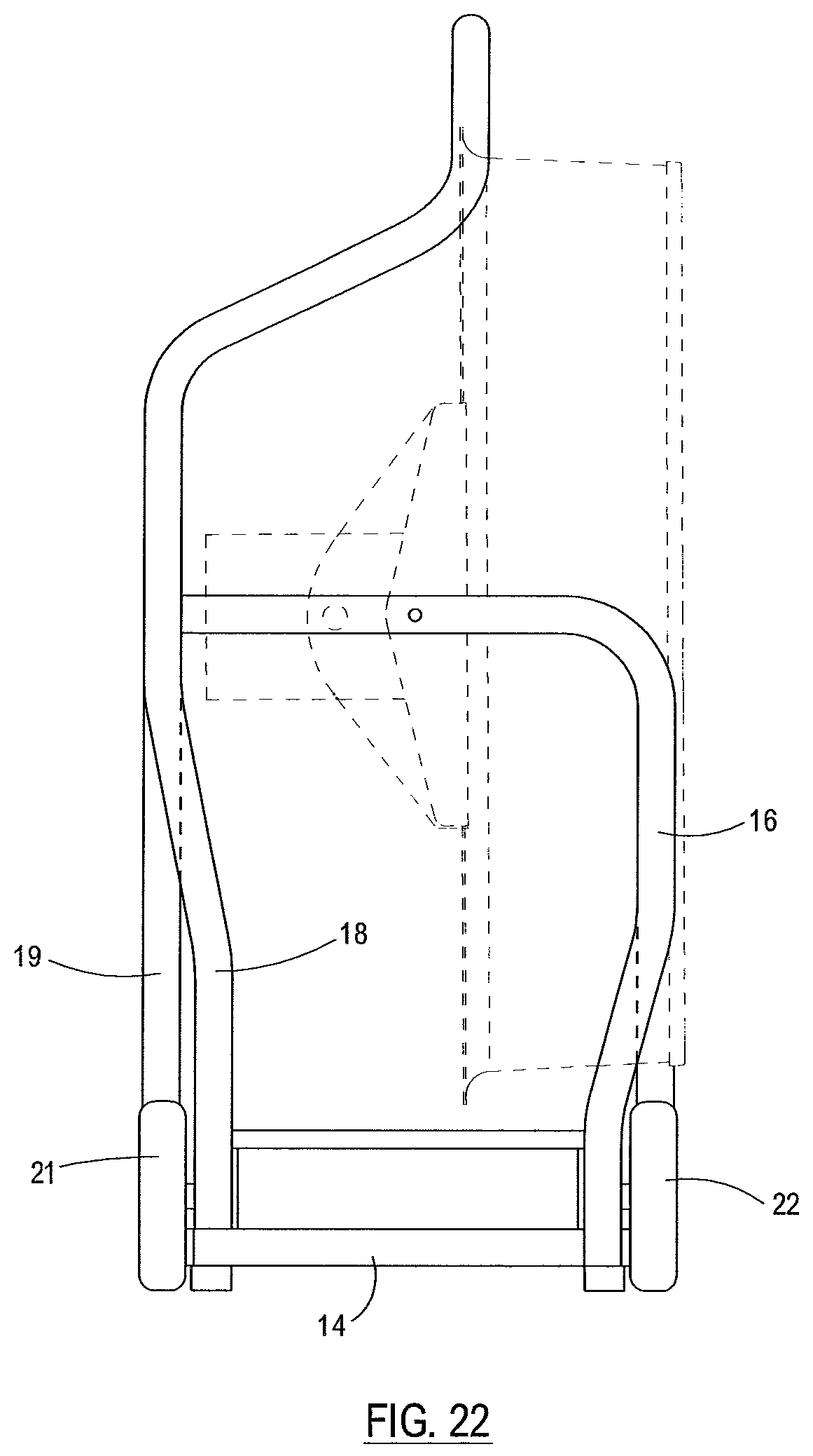 Patent US12345375 Figure 20 – Support frame for positive pressure blower