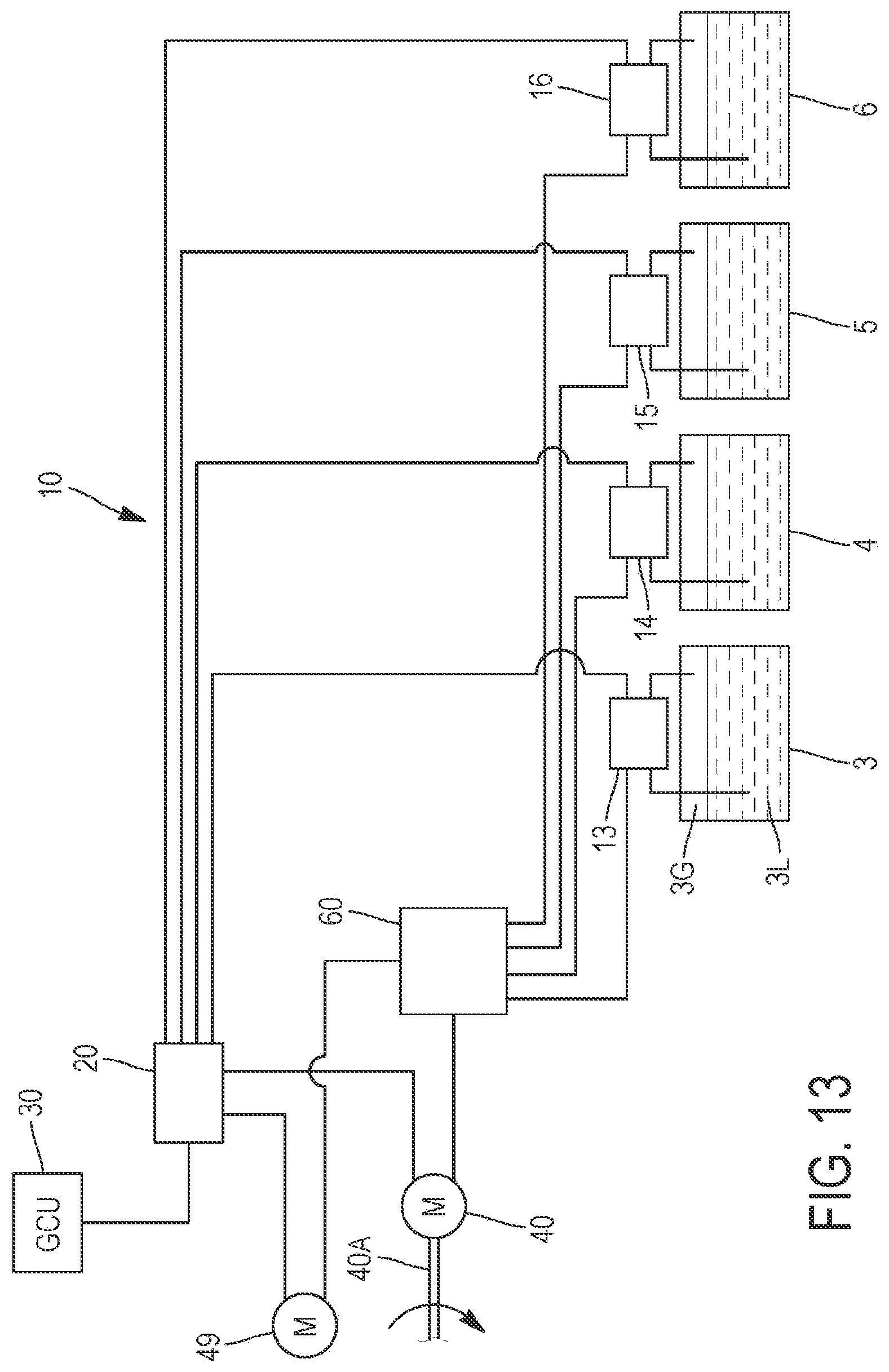 Patent US12345376 Figure 11 – Method and system for assisting the management of a liquefied gas transport ship of the type consuming evaporated gas for its propulsion