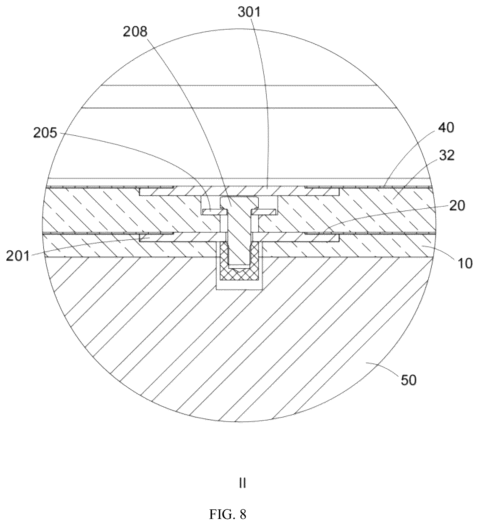 Patent US12345379 Figure 8 – Integrated installation structure for marine apparatus, storage container and manufacturing method