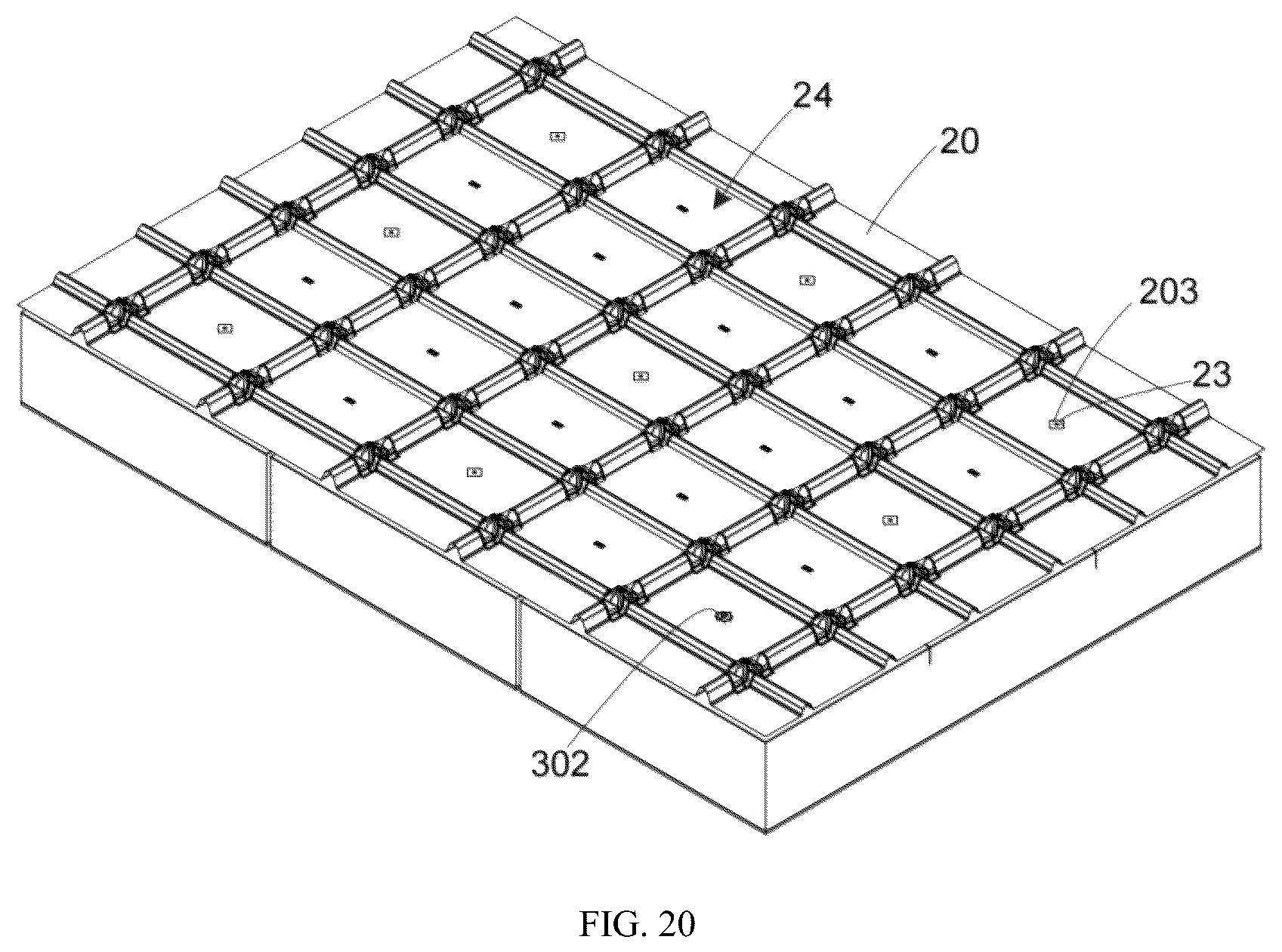 Patent US12345379 Figure 20 – Integrated installation structure for marine apparatus, storage container and manufacturing method