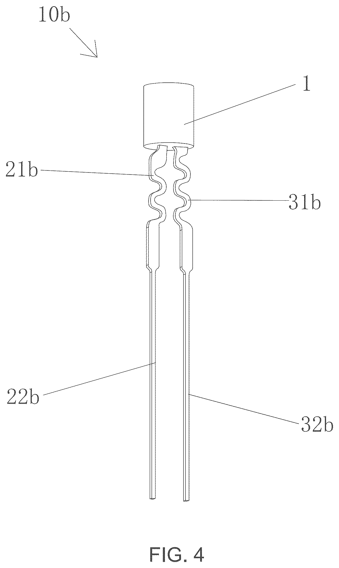 Patent US12345382 Figure 4 – LED glass bulb and LED light string