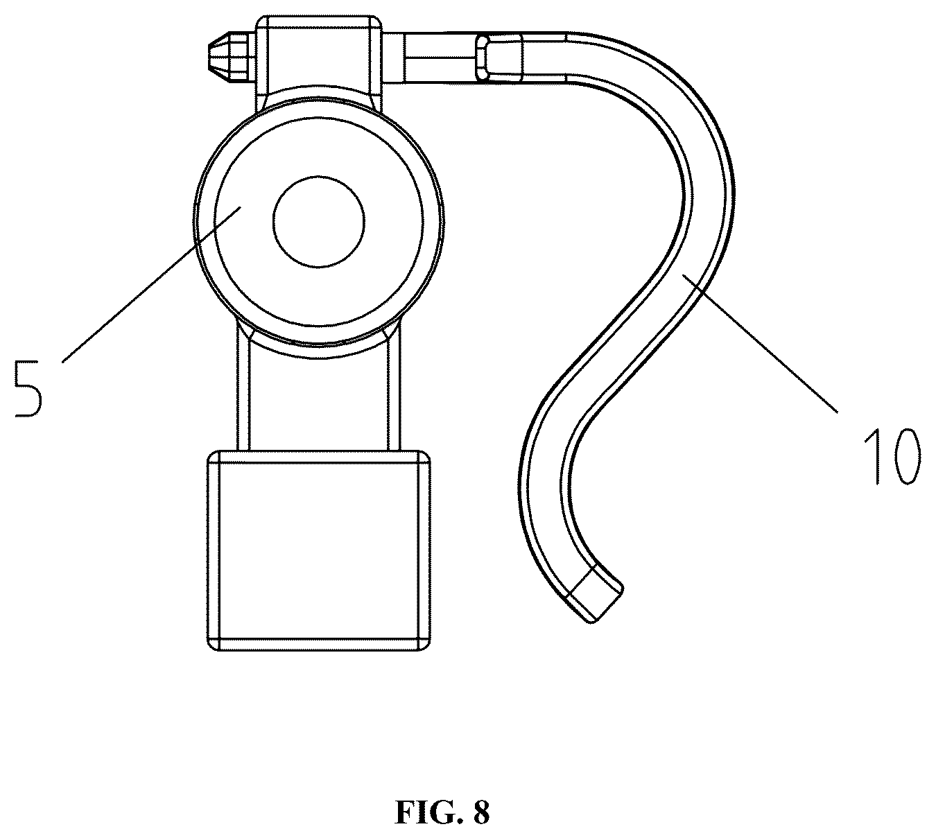 Patent US12345383 Figure 8 – Fastening type waterproof LED lamp and fastening type waterproof light string