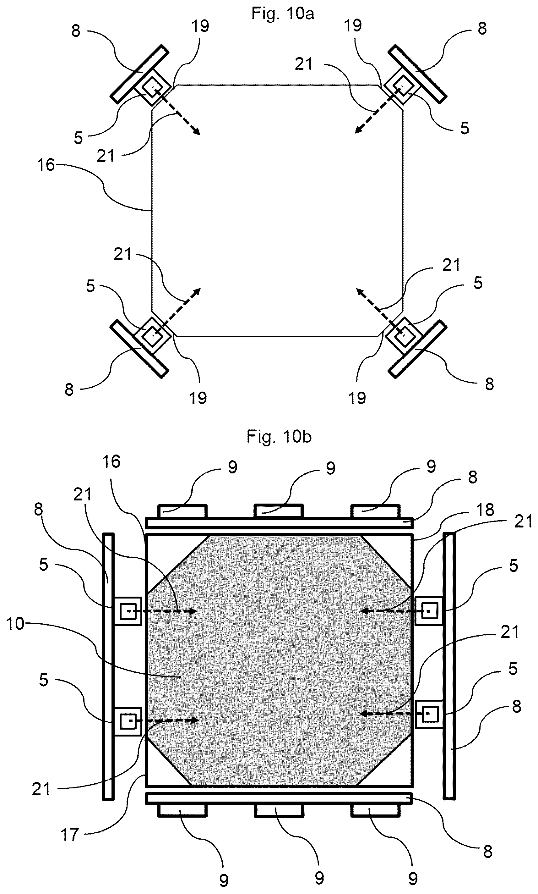 Patent US12345388 Figure 7 – Functional means for imaging device, lighting module, rear view devices, driving assistance system and vehicle