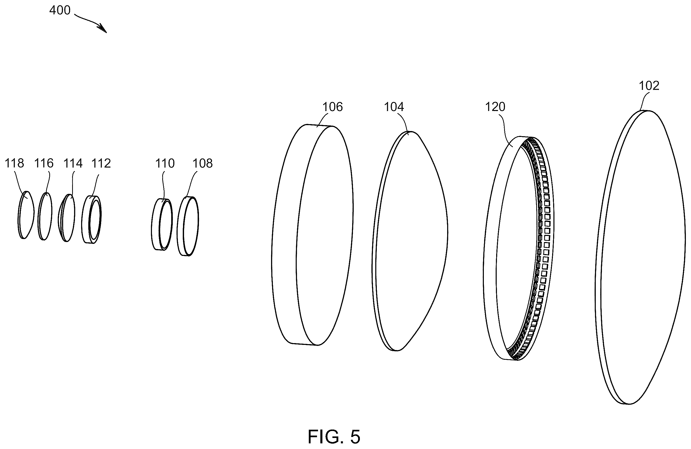Patent US12345390 Figure 4 – Optical system for an automated luminaire