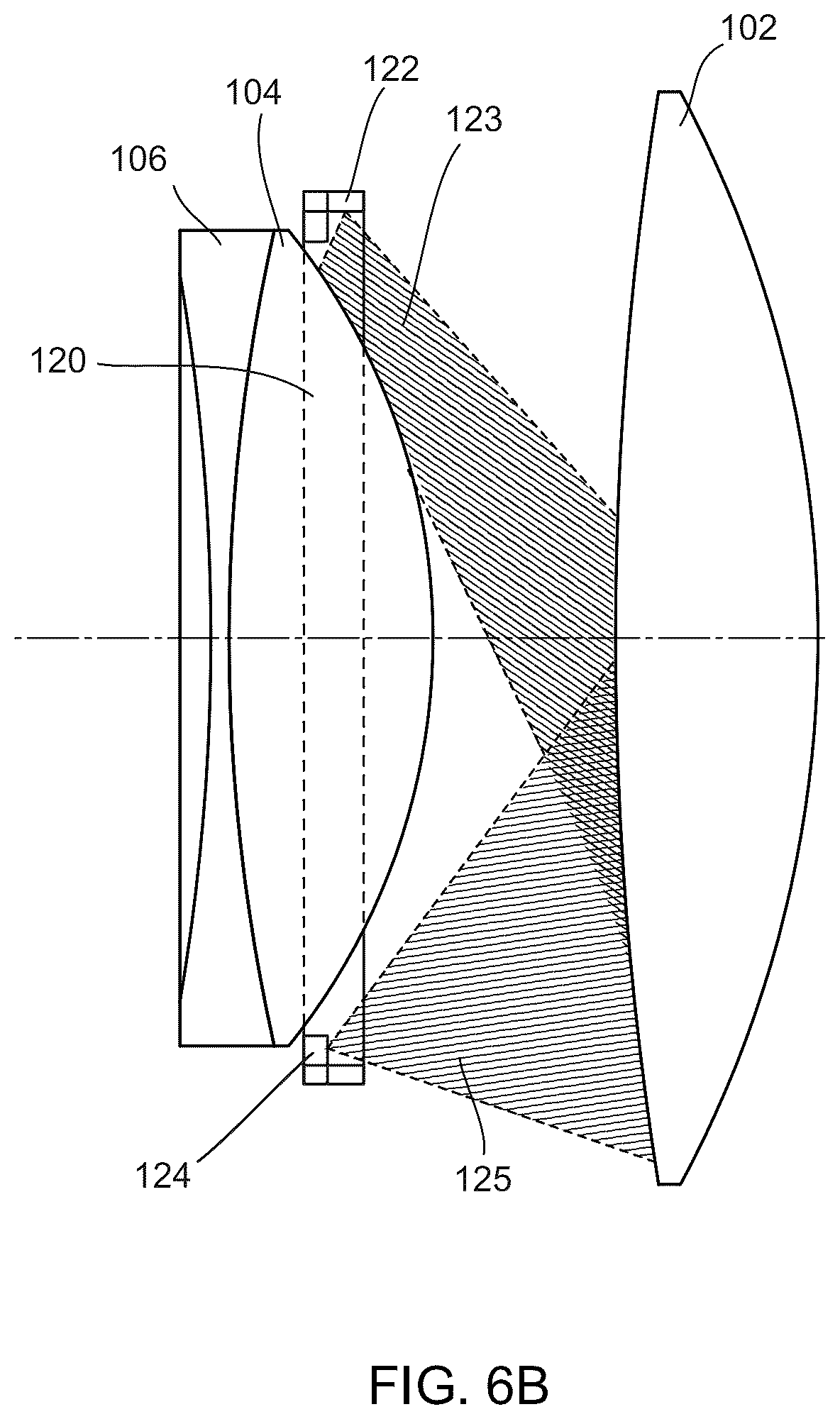 Patent US12345390 Figure 6 – Optical system for an automated luminaire