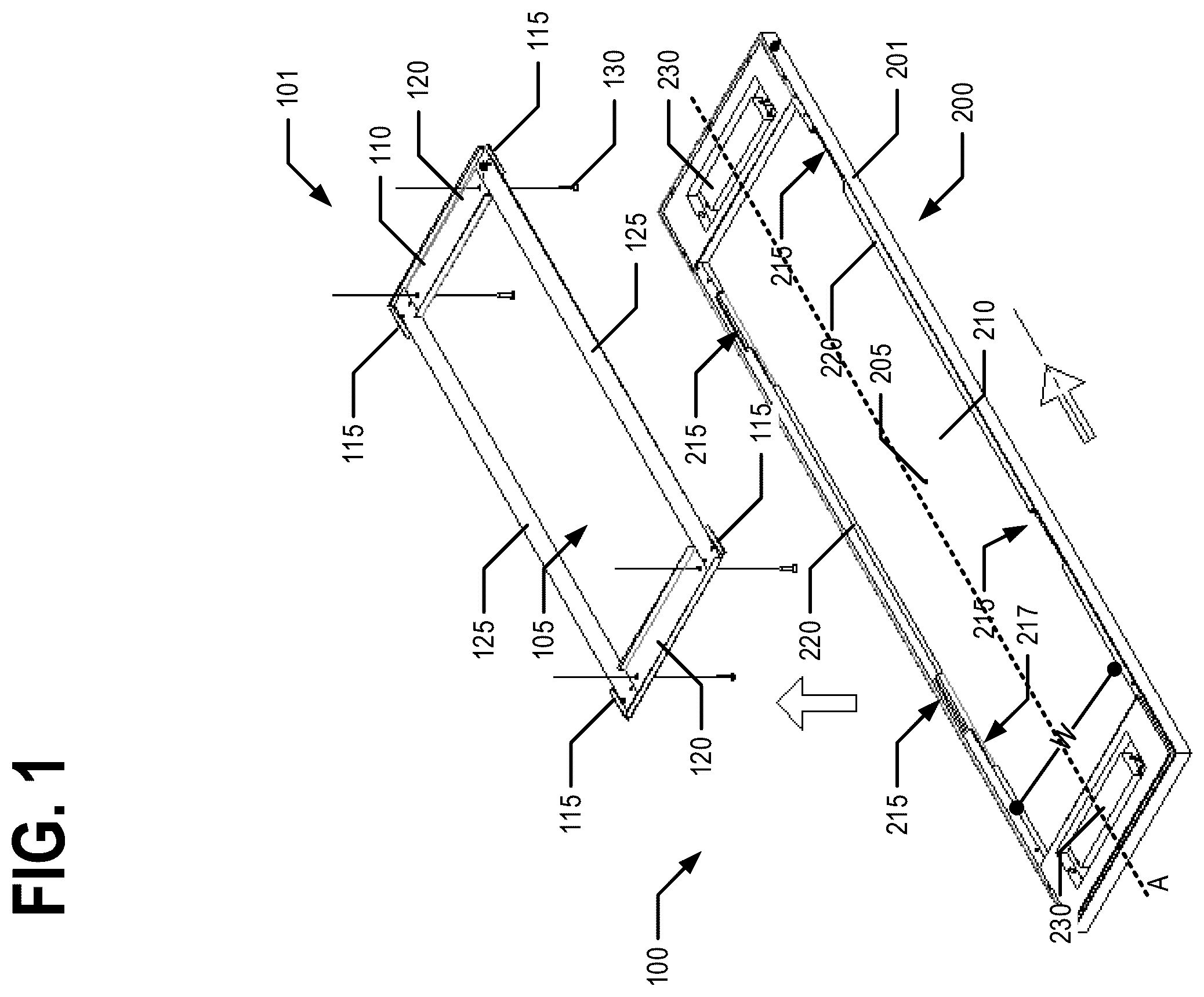 Patent US12345395 — Lighting fixture mounting systems — Figure 1
