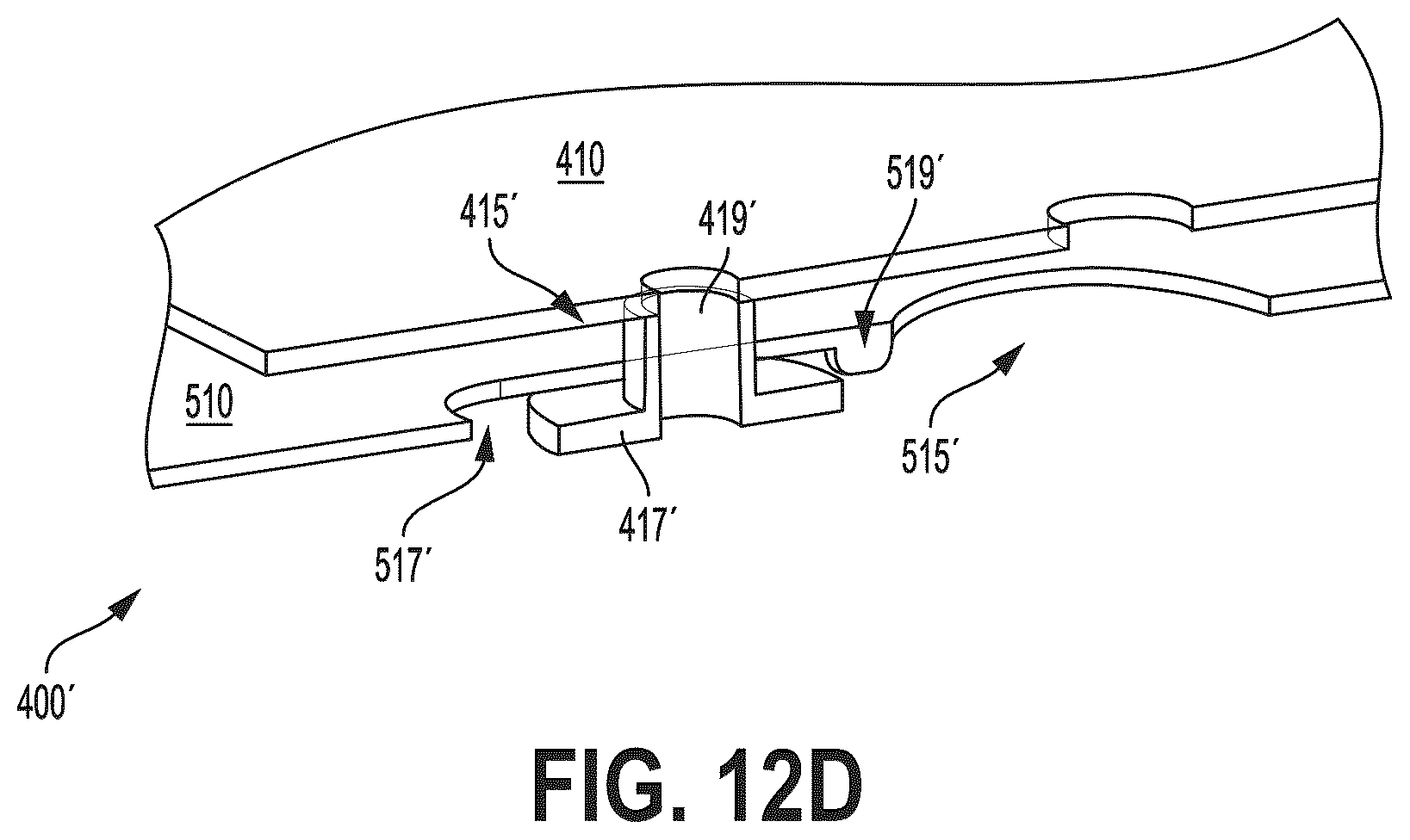 Patent US12345395 Figure 12 – Lighting fixture mounting systems