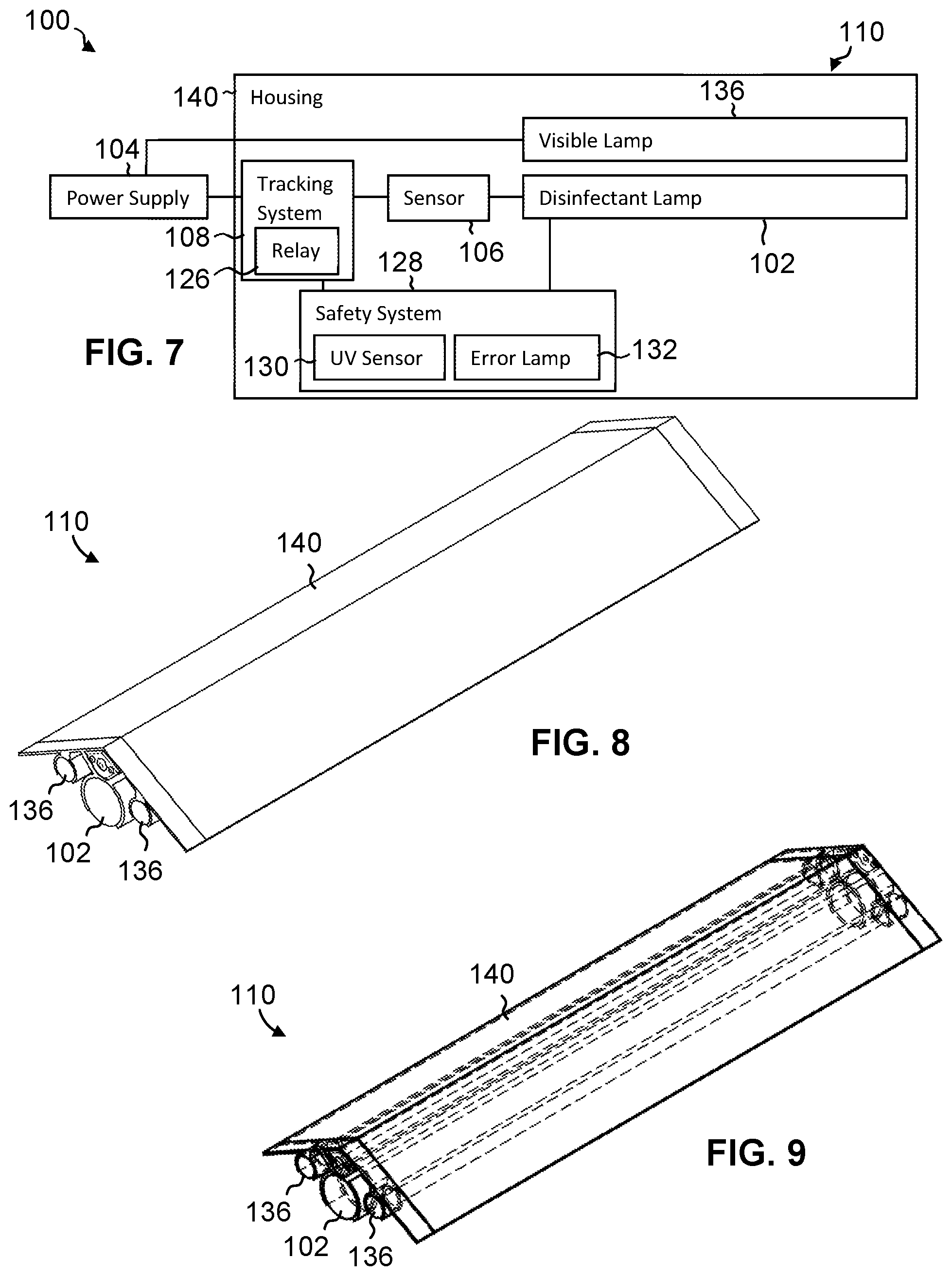 Patent US12345397 Figure 3 – Multi-lamp lighting system