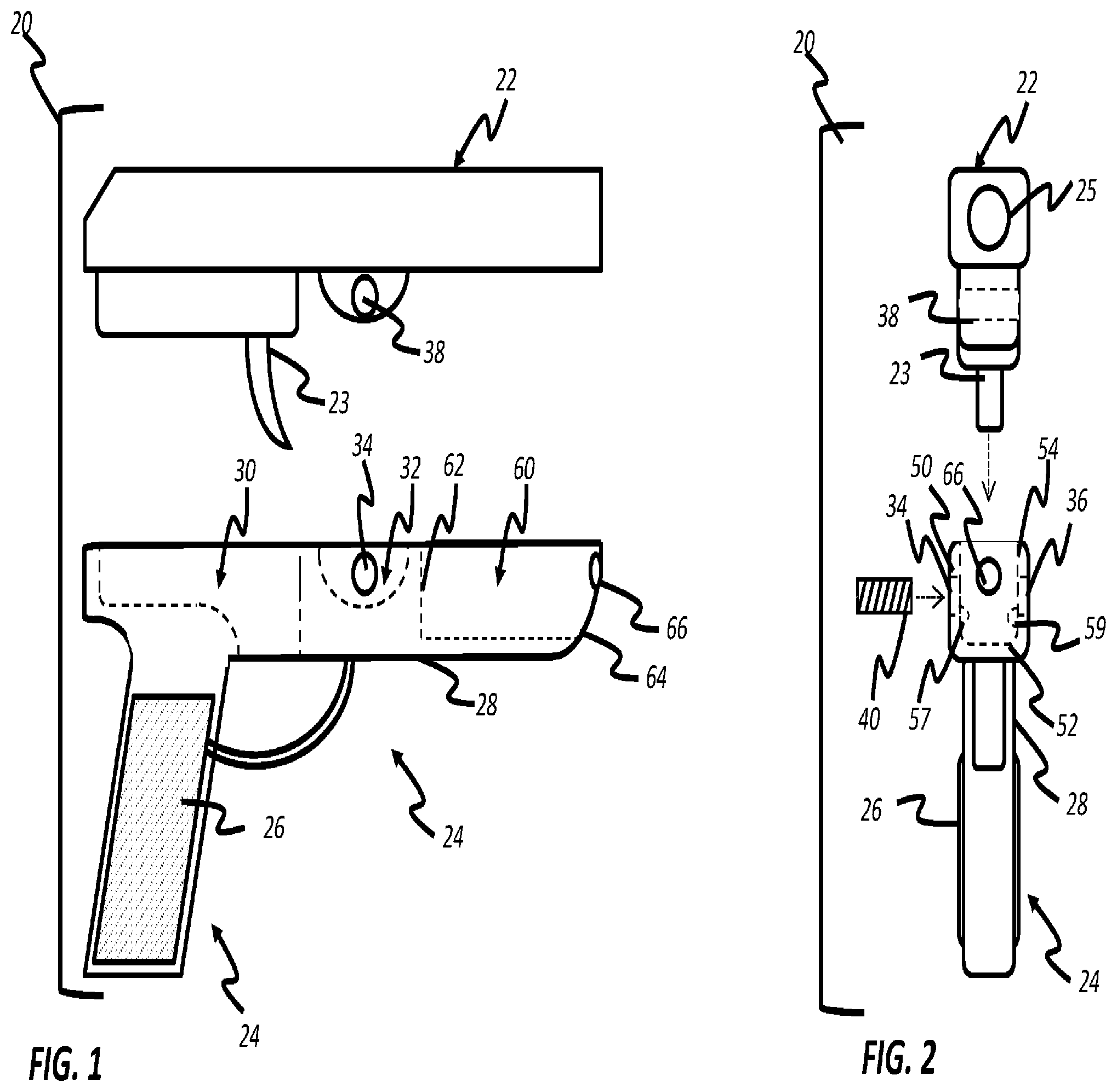 Patent US12345400 Figure 1 – Deterrent device attachment having light source with thermal management
