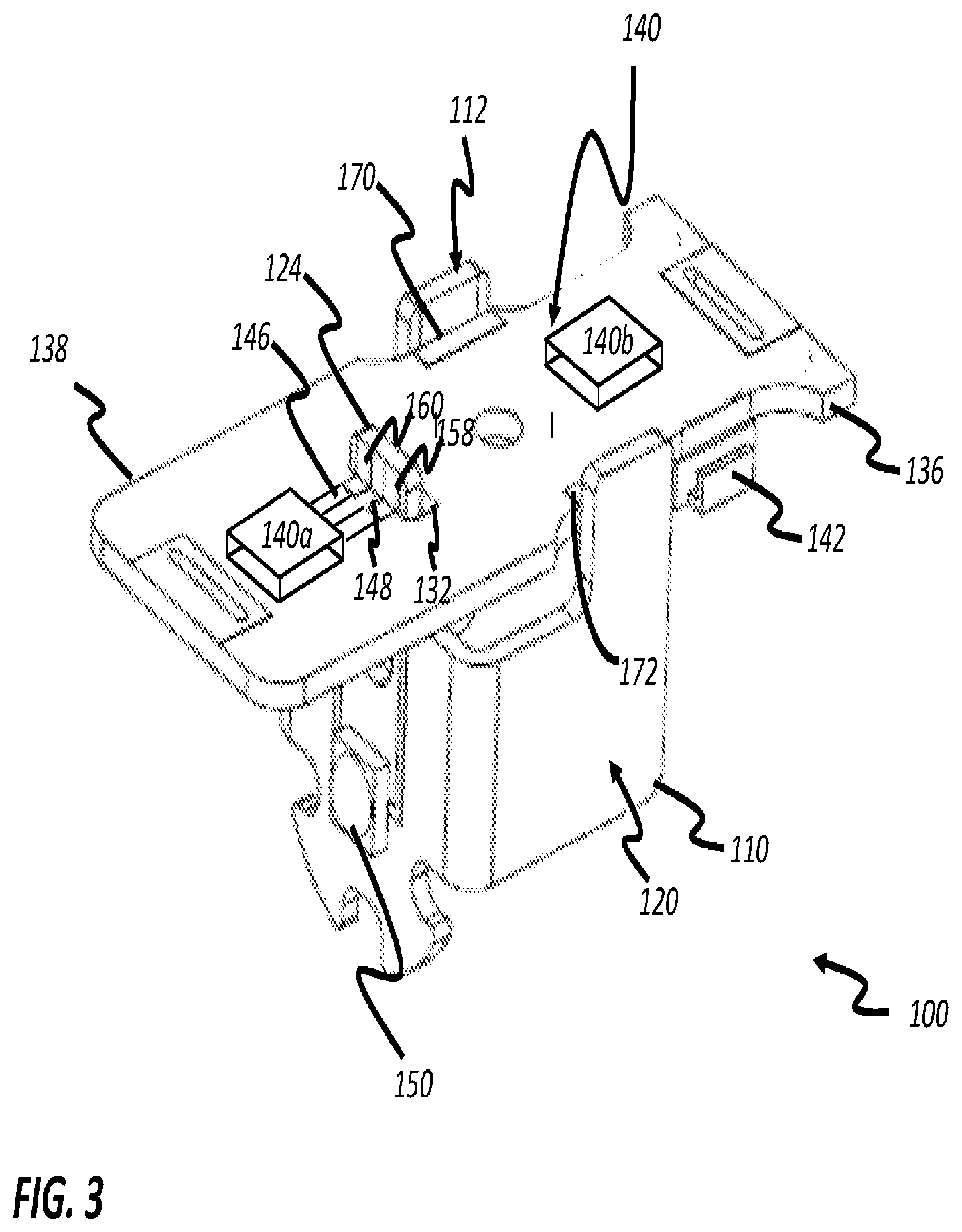 Patent US12345400 Figure 2 – Deterrent device attachment having light source with thermal management