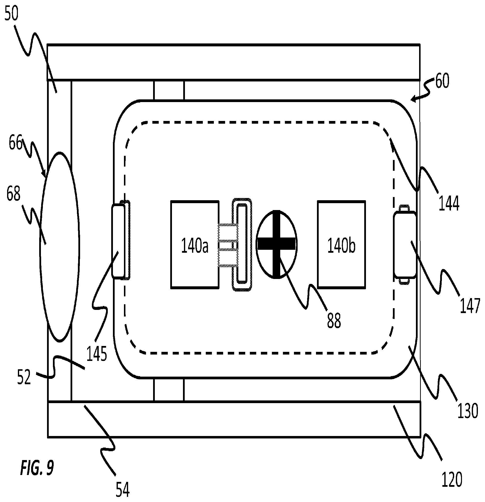 Patent US12345400 Figure 7 – Deterrent device attachment having light source with thermal management