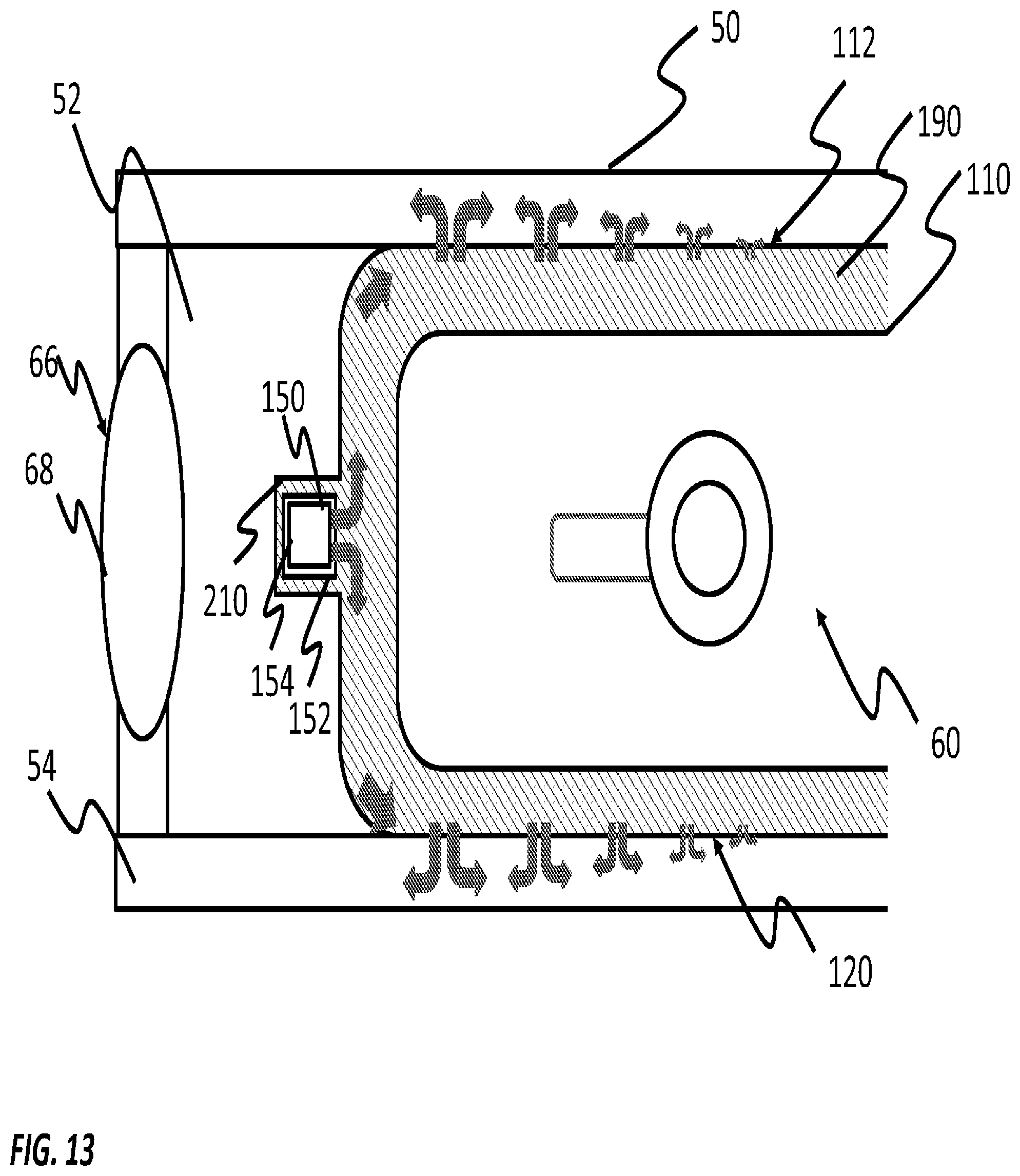 Patent US12345400 Figure 11 – Deterrent device attachment having light source with thermal management