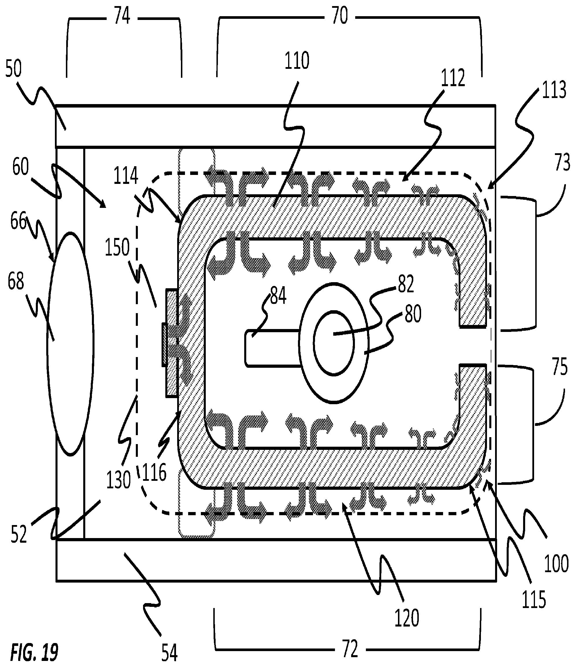 Patent US12345400 Figure 17 – Deterrent device attachment having light source with thermal management