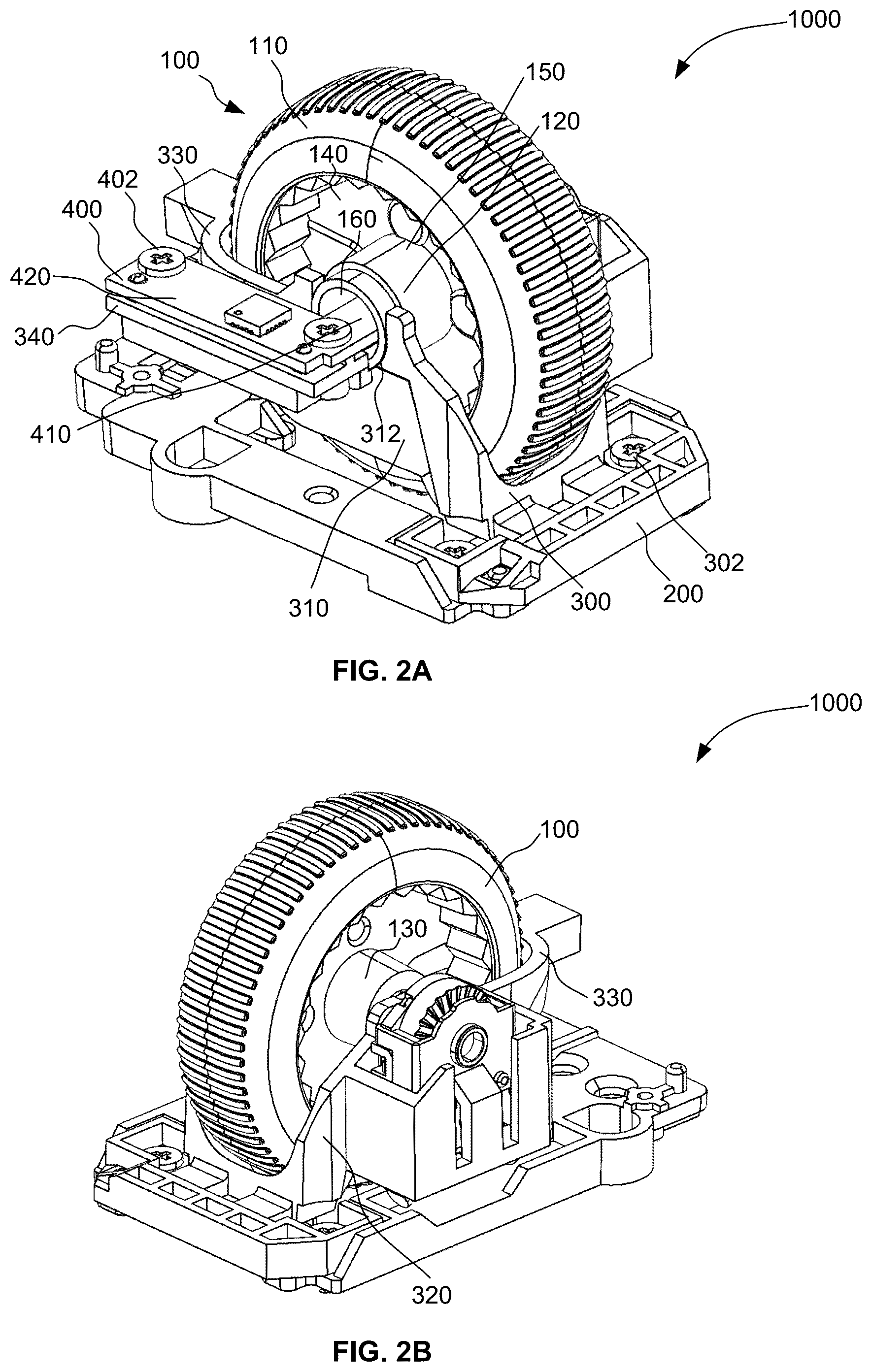 Patent US12345402 Figure 2 – Scroll wheel with lighting
