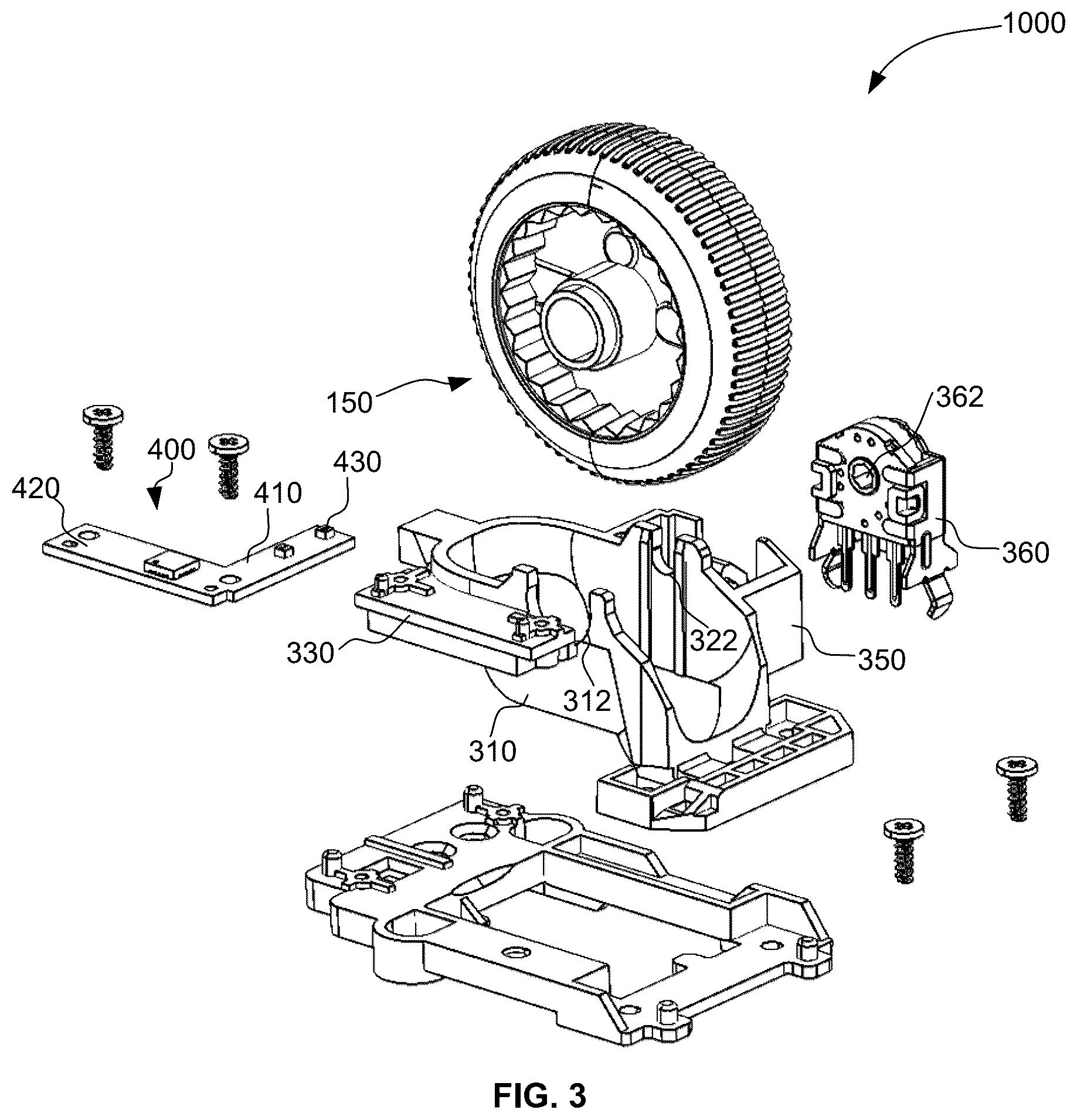 Patent US12345402 Figure 3 – Scroll wheel with lighting
