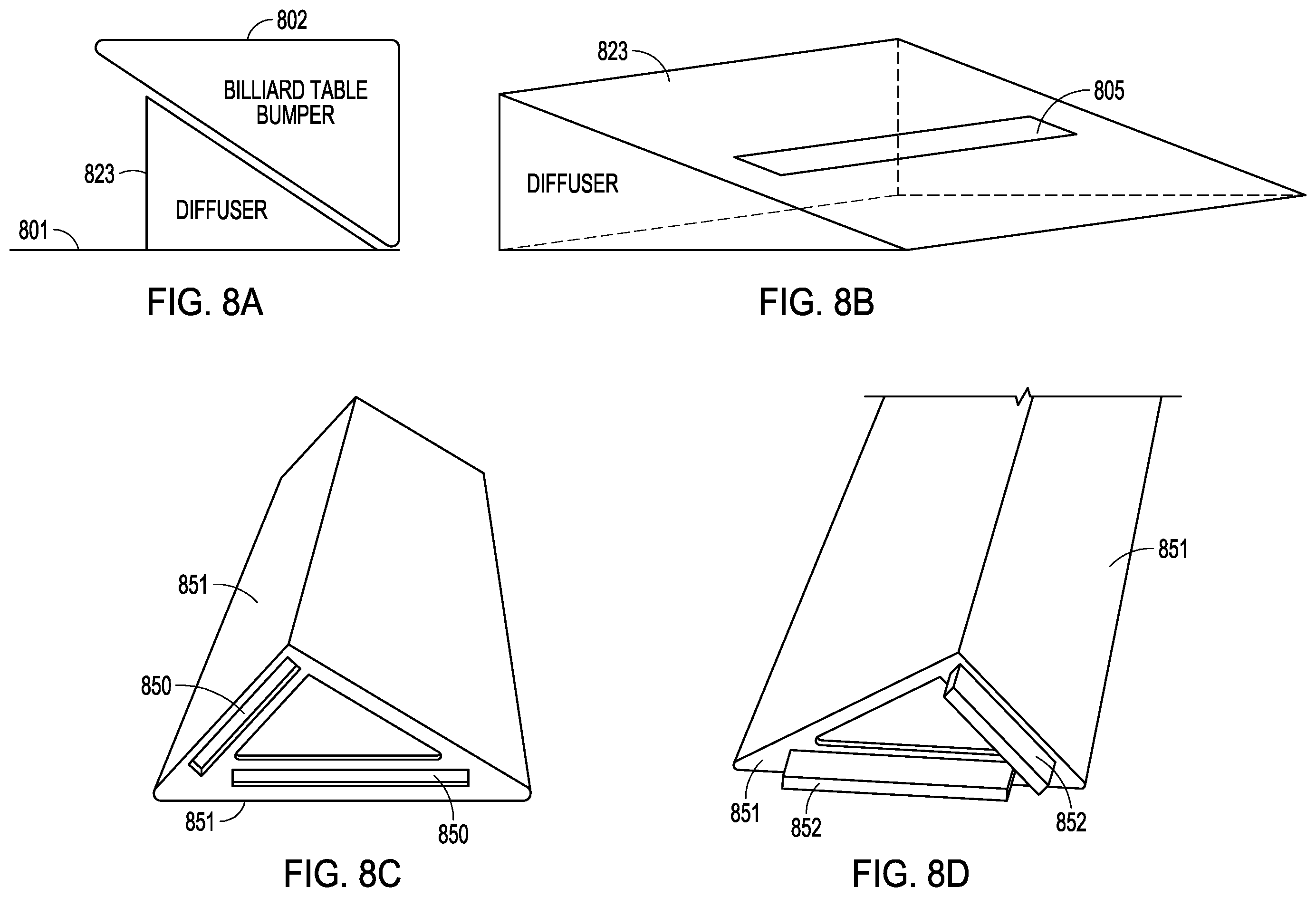 Patent US12345406 Figure 6 – Interactive LED system for enhancing billiard gameplay