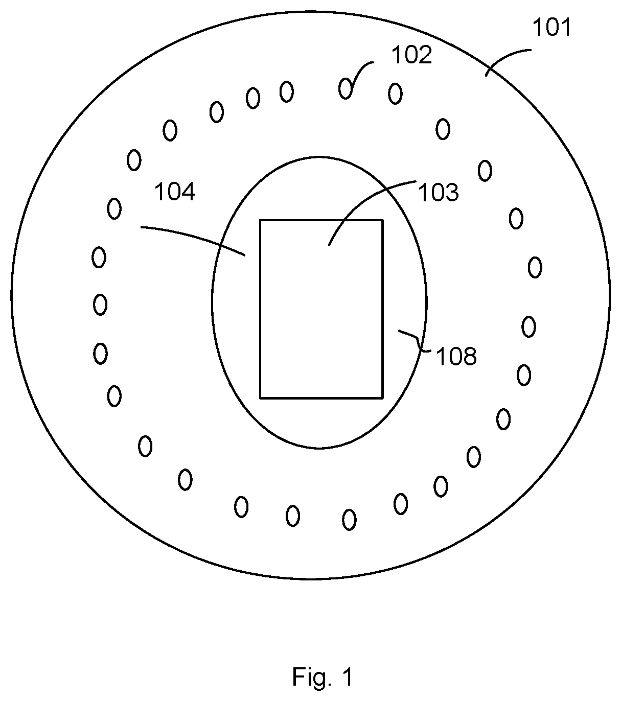 Patent US12345407 — Lighting apparatus — Figure 1