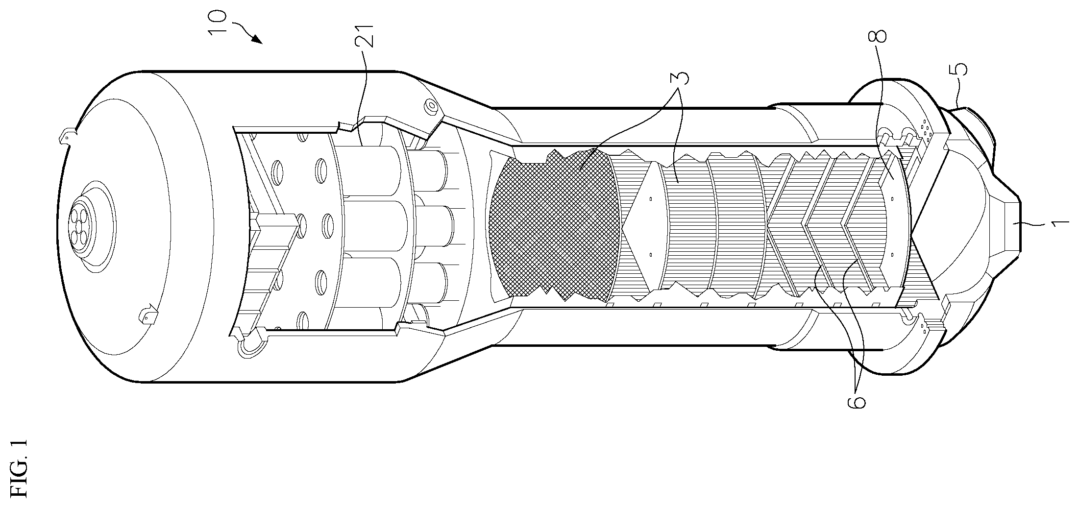 Patent US12345412 Figure 1 – Apparatus and method of removing foreign substances from steam generator