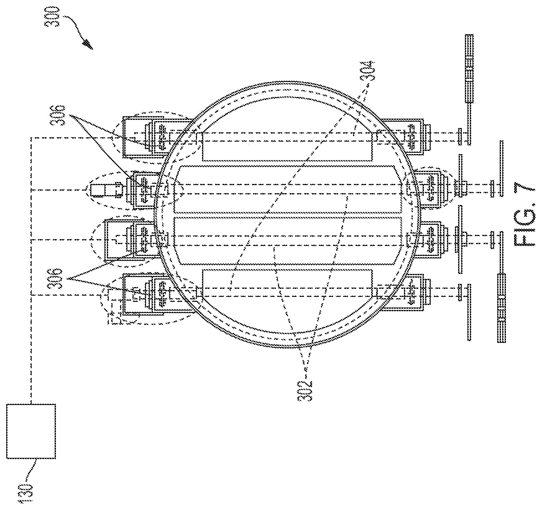 Patent US12345416 Figure 8 – Methods and systems for minimizing NO x and CO emissions in natural draft heaters