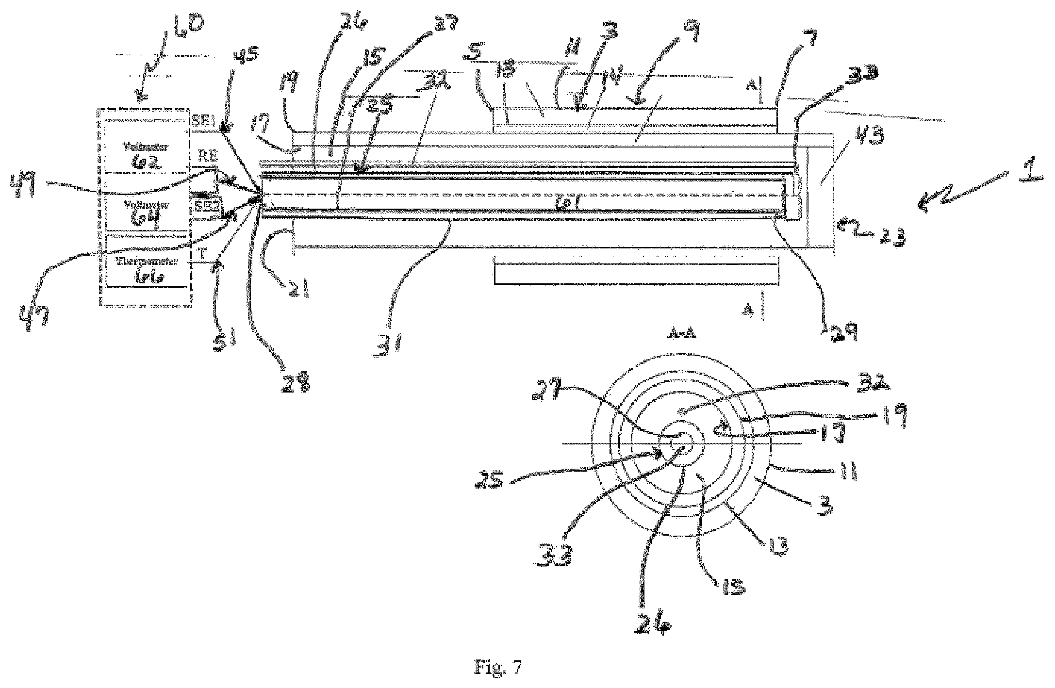 Patent US12345417 Figure 7 – High temperature carbon monoxide sensor for in-situ combustion monitoring