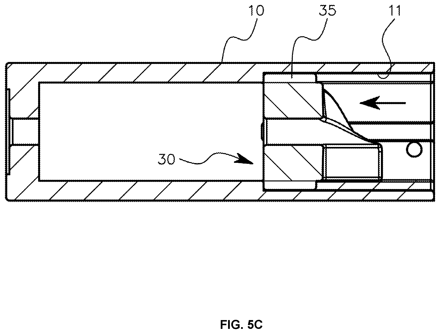 Patent US12345420 Figure 10 – Door hinge for oven