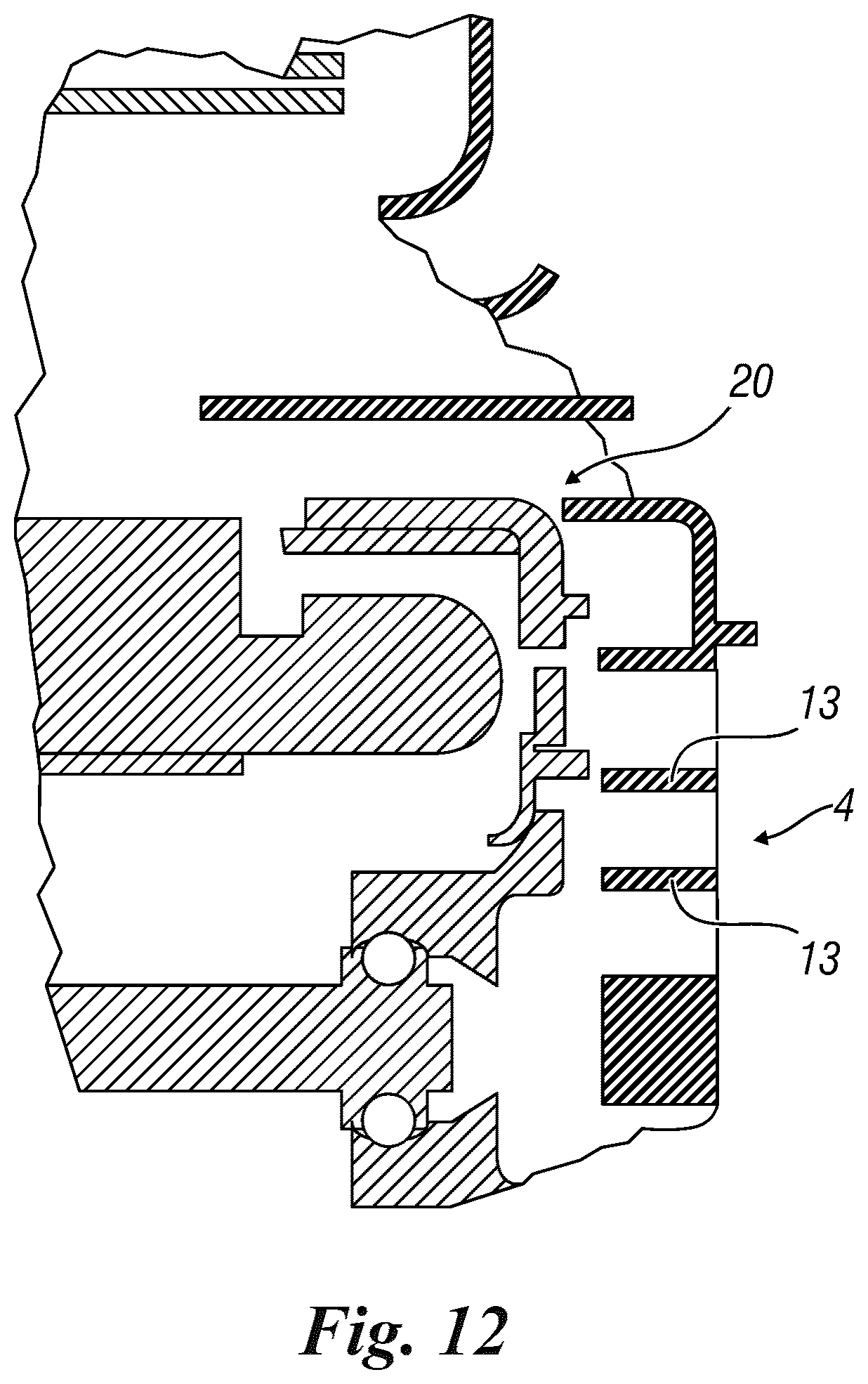 Patent US12345422 Figure 9 – Fan assembly for extractor hood for hobs