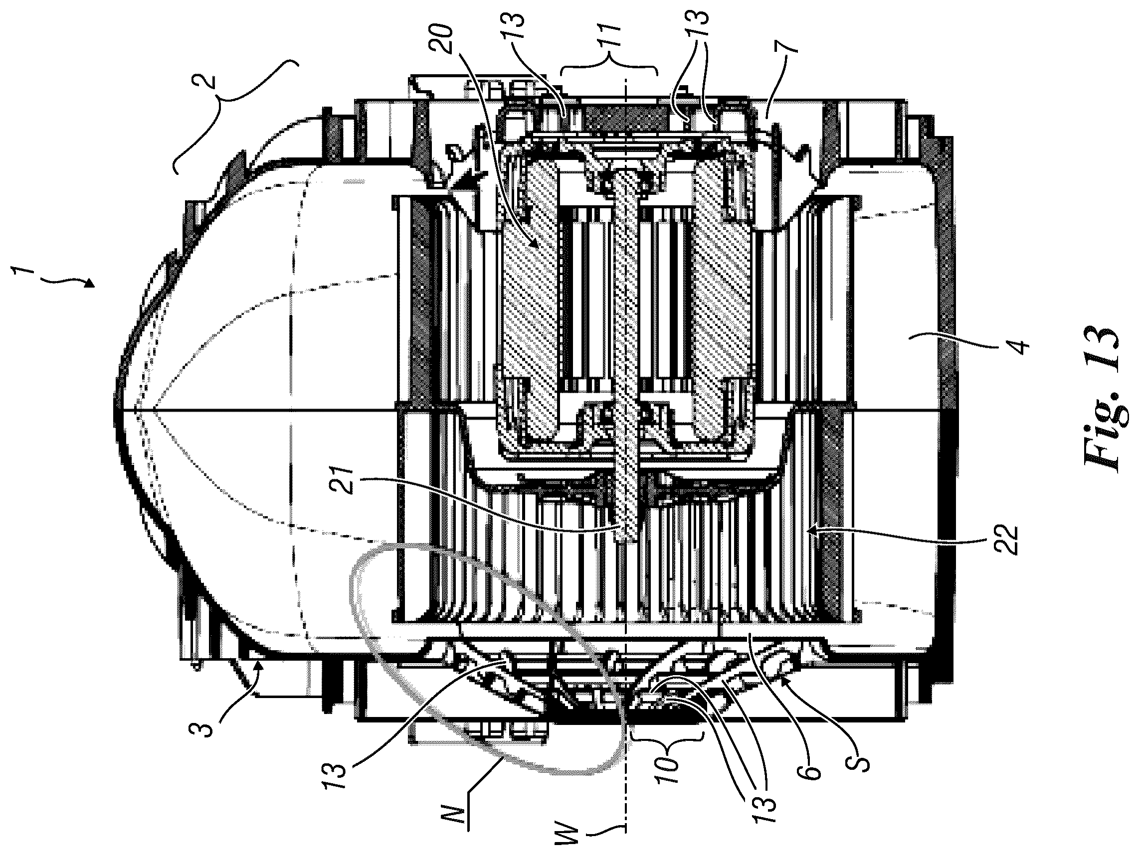 Patent US12345422 Figure 10 – Fan assembly for extractor hood for hobs