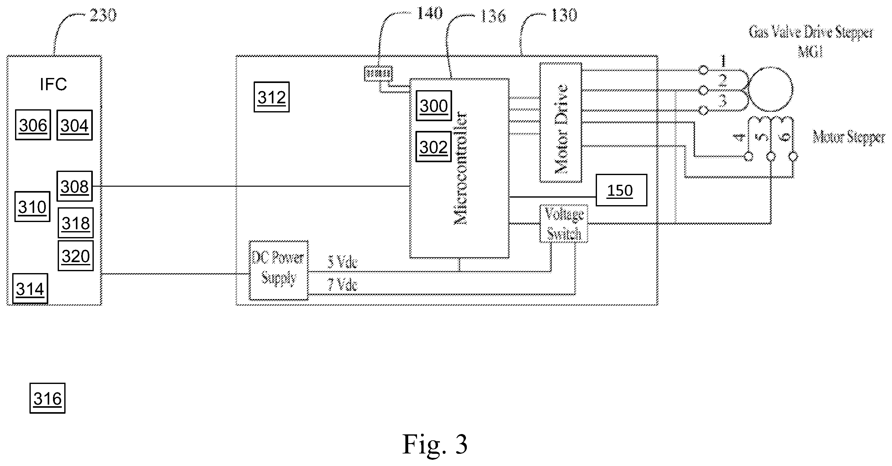 Patent US12345423 Figure 3 – Systems and methods for controlling a variable gas valve